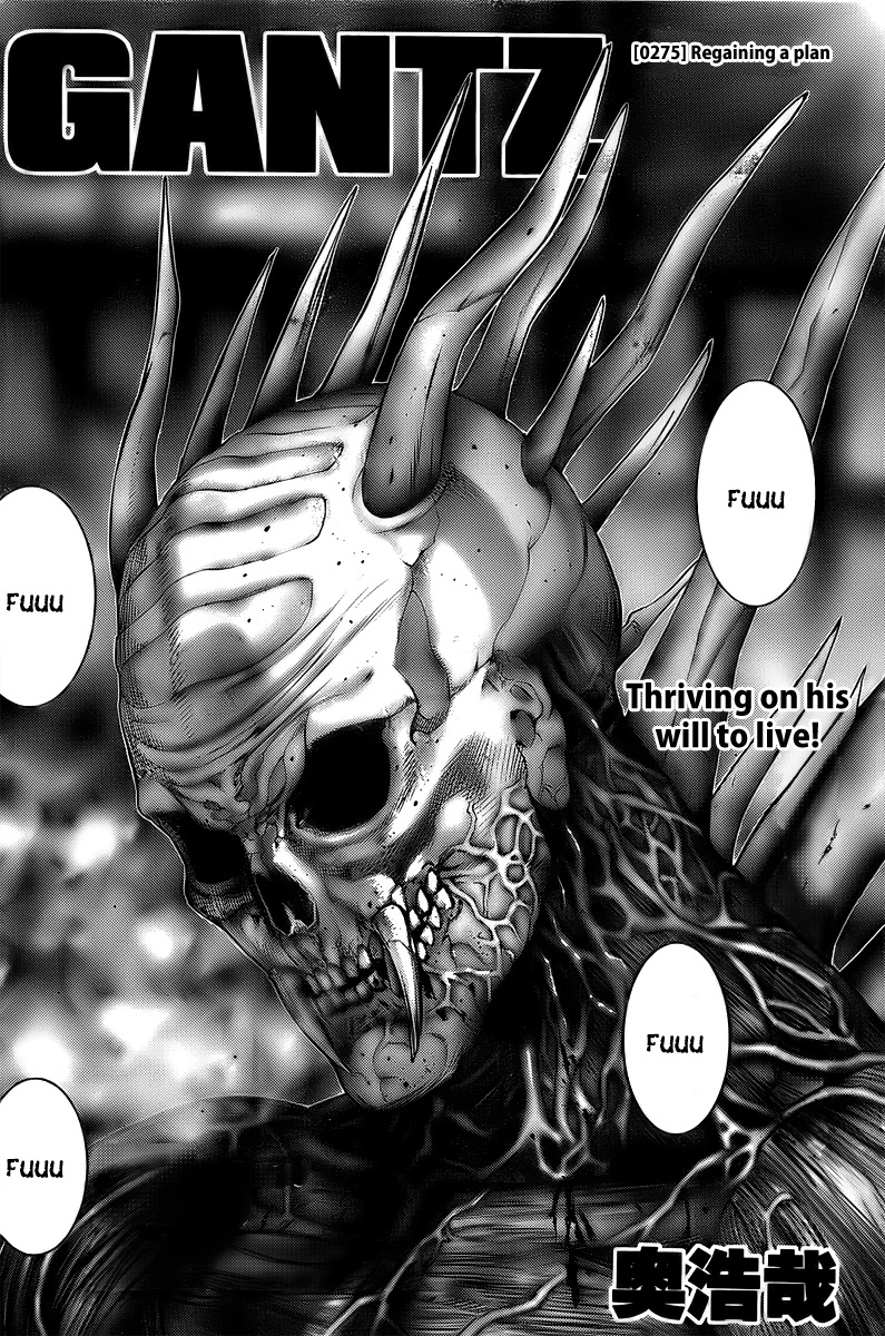 Gantz Chapter 275 page 2 - Chapter 275: Regaining a Plan