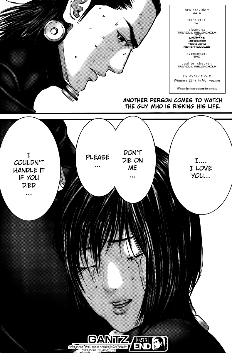 Gantz Chapter 275 page 25 - Chapter 275: Regaining a Plan