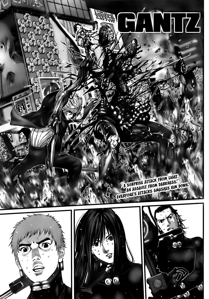 Gantz Chapter 278 page 1 - Chapter 278: Once in a Lifetime Rush