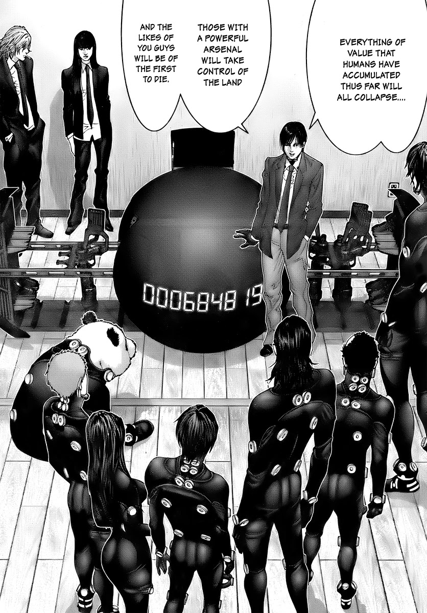 Gantz Chapter 280 page 14 - Chapter 280: Prelude to Collapse
