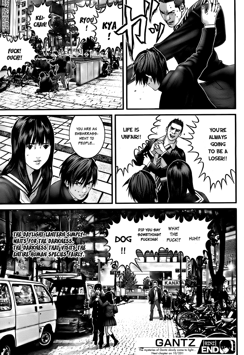 Gantz Chapter 282 page 17 - Chapter 282: Proud Primates