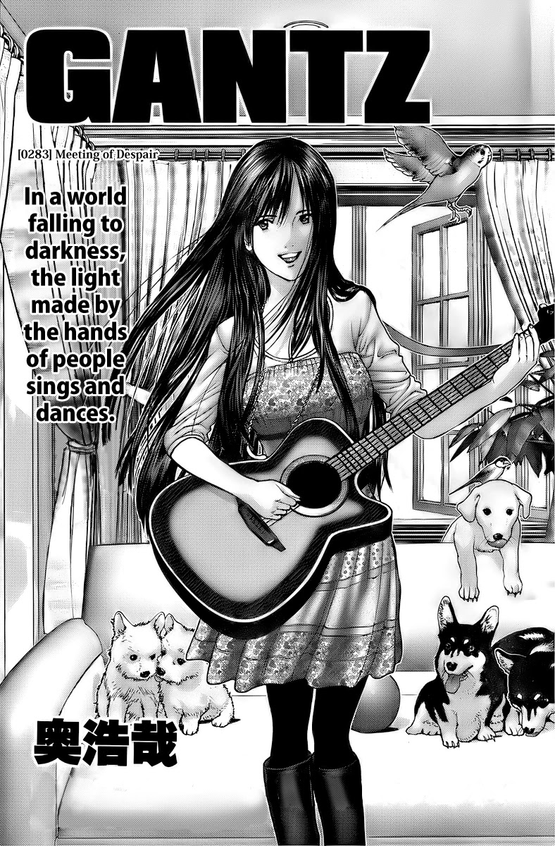 Gantz Chapter 283 page 2 - Chapter 283: Desperate Meeting