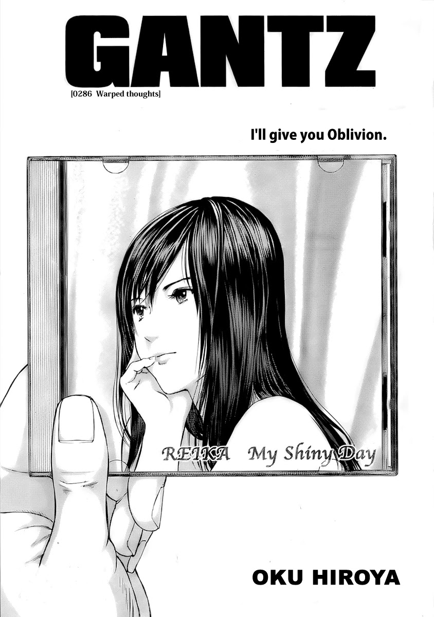 Gantz Chapter 286 page 1 - Chapter 286: Warped Thoughts