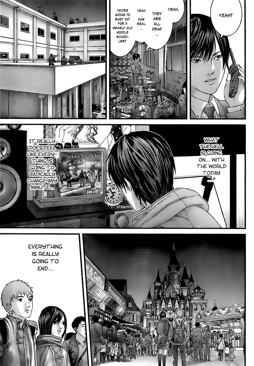 Gantz Chapter 288 page 13 - Chapter 288: The Roar of Collapse
