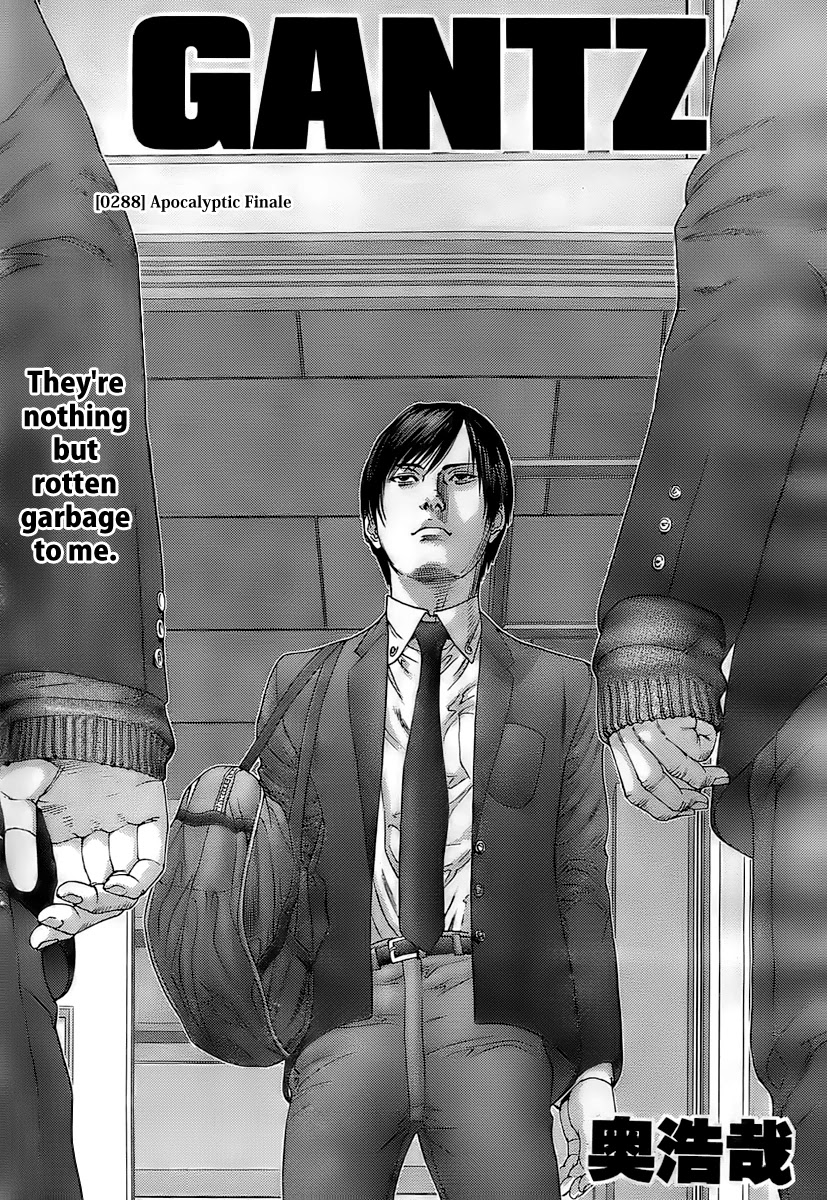 Gantz Chapter 288 page 2 - Chapter 288: The Roar of Collapse
