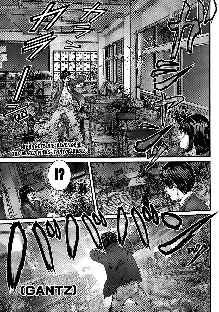 Gantz Chapter 289 page 1 - Chapter 289: The World Attacks