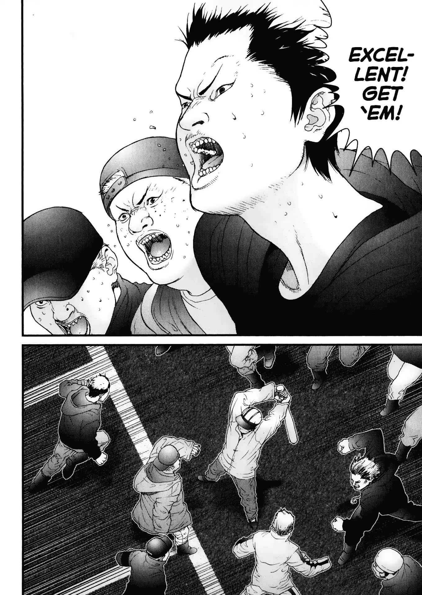 Gantz Chapter 29 page 12 - Chapter 29: Vol.3 0029: Gang