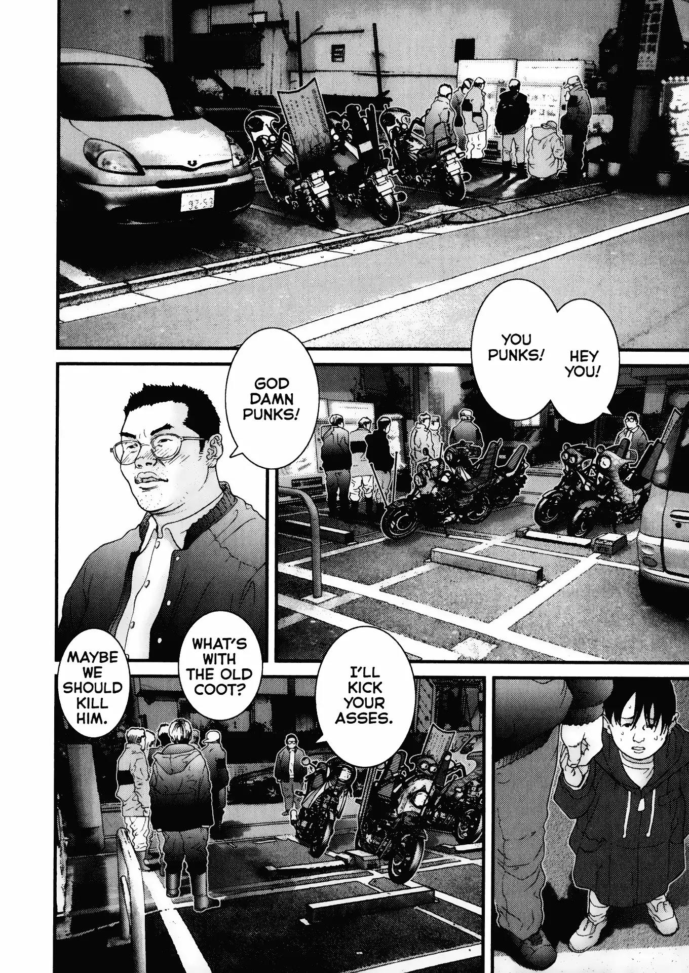 Gantz Chapter 29 page 4 - Chapter 29: Vol.3 0029: Gang