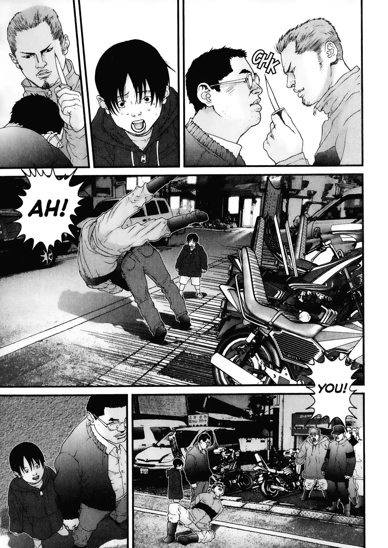 Gantz Chapter 29 page 5 - Chapter 29: Vol.3 0029: Gang