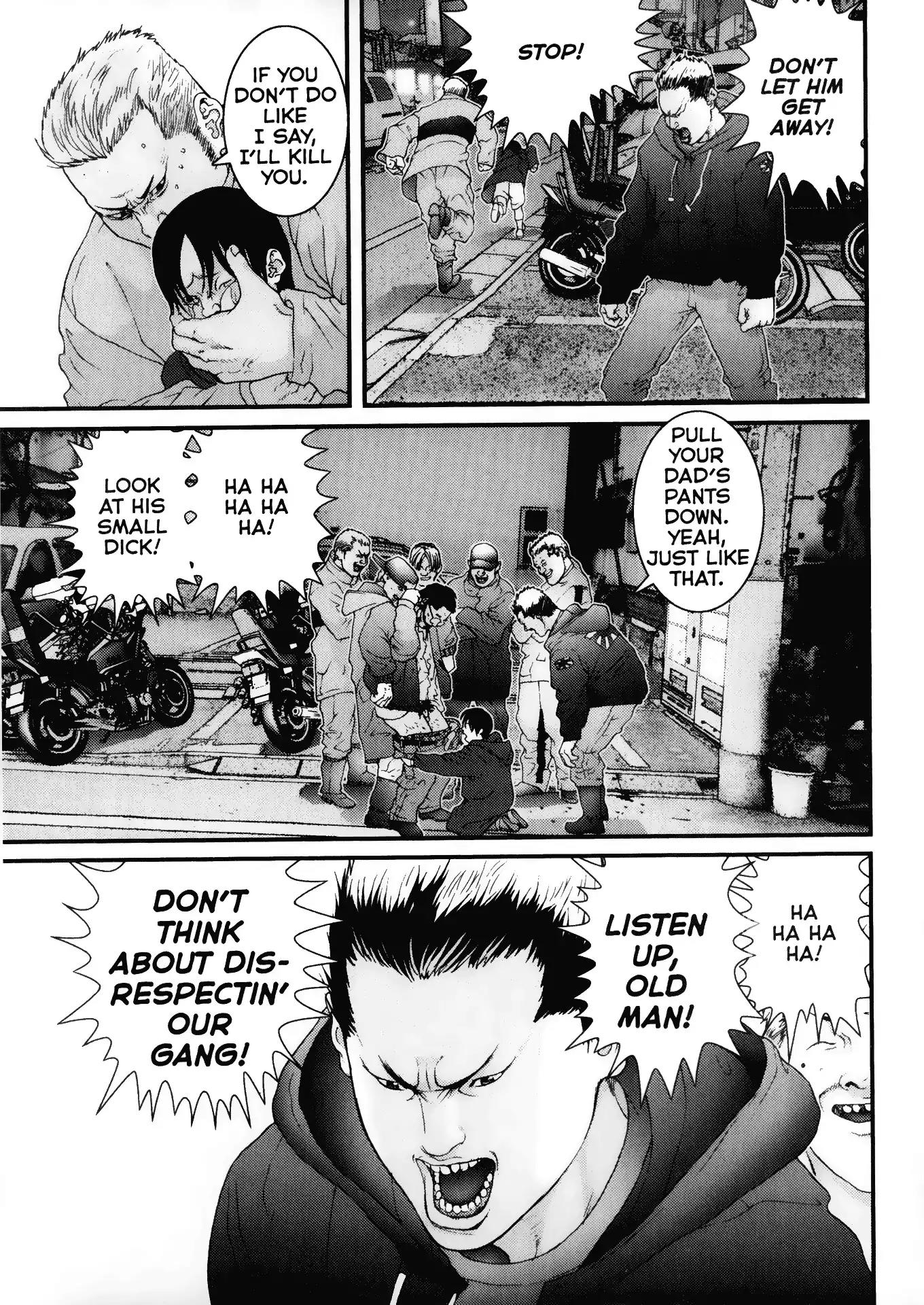 Gantz Chapter 29 page 7 - Chapter 29: Vol.3 0029: Gang