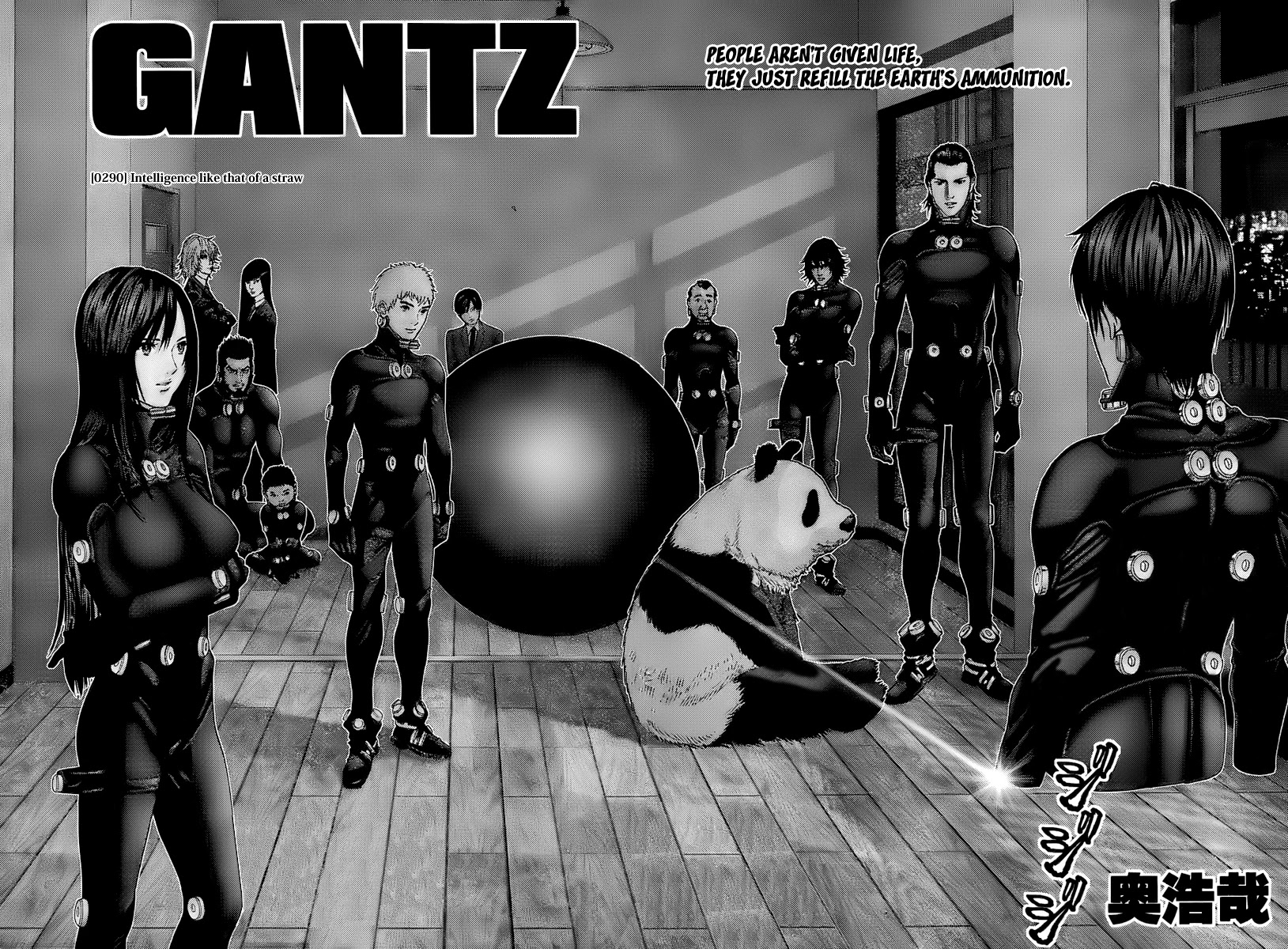 Gantz Chapter 290 page 2 - Chapter 290: Intelligence Like That of a Straw