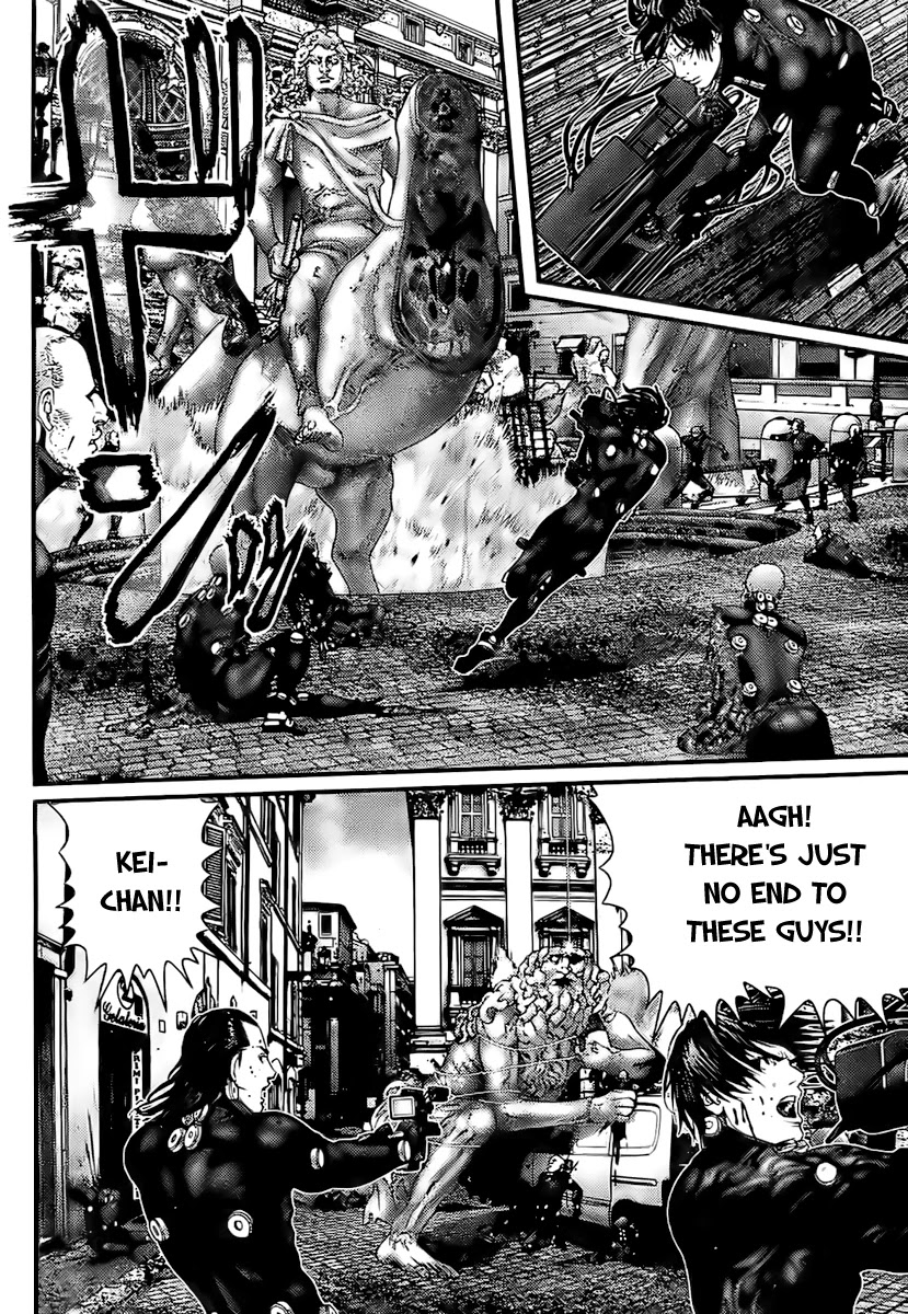Gantz Chapter 293 page 12 - Chapter 293: The Price of Courage