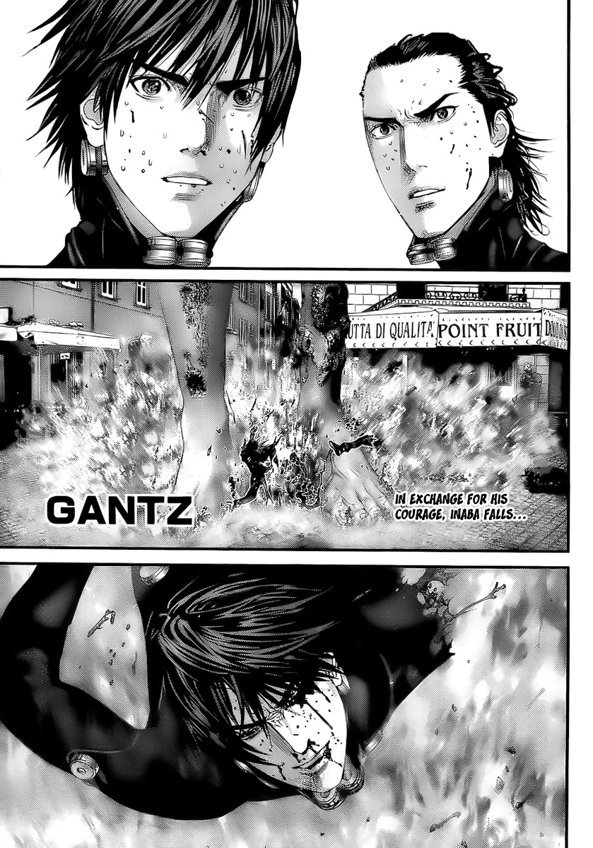 Gantz Chapter 294 page 1 - Chapter 294: Shutdown