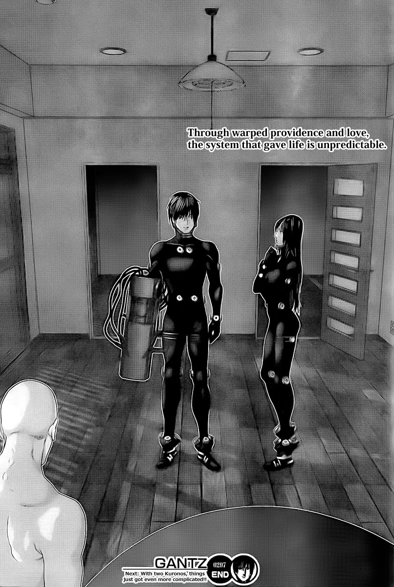 Gantz Chapter 297 page 17 - Chapter 297: Stirrings Within the Black Sphere