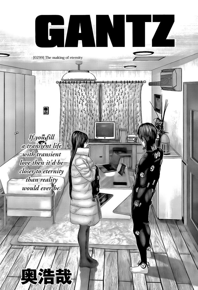 Gantz Chapter 299 page 2 - Chapter 299: How to Build an Eternity