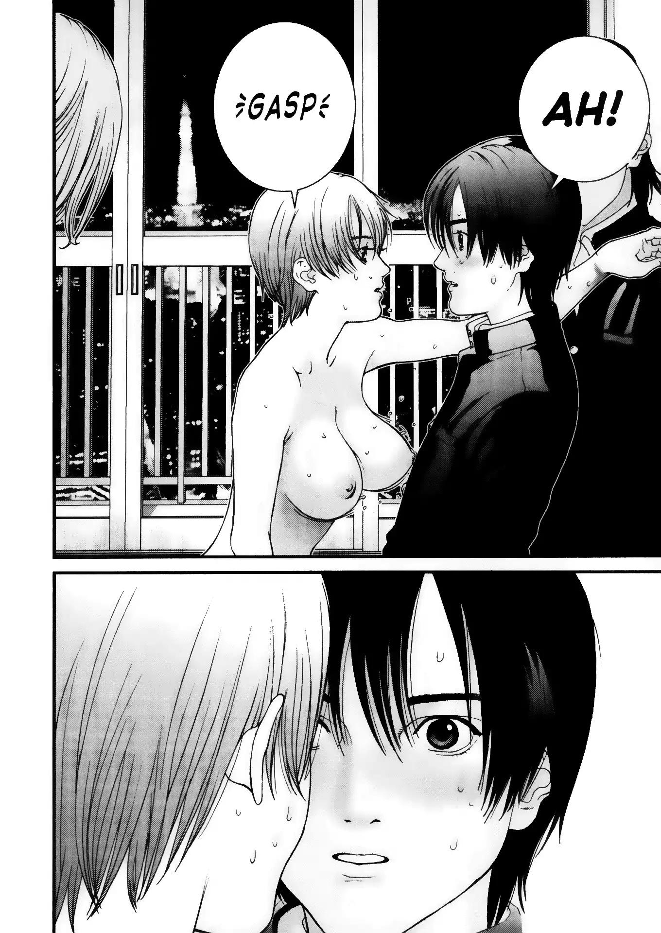 Gantz Chapter 3 page 10 - Chapter 3: Vol.1 0003: The Naked Suicide Girl