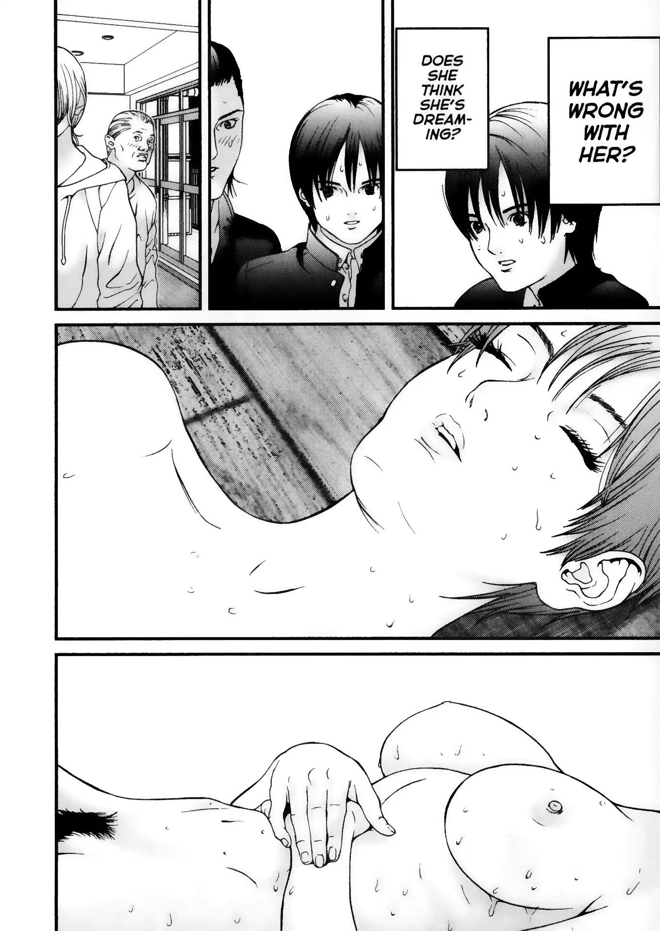 Gantz Chapter 3 page 14 - Chapter 3: Vol.1 0003: The Naked Suicide Girl
