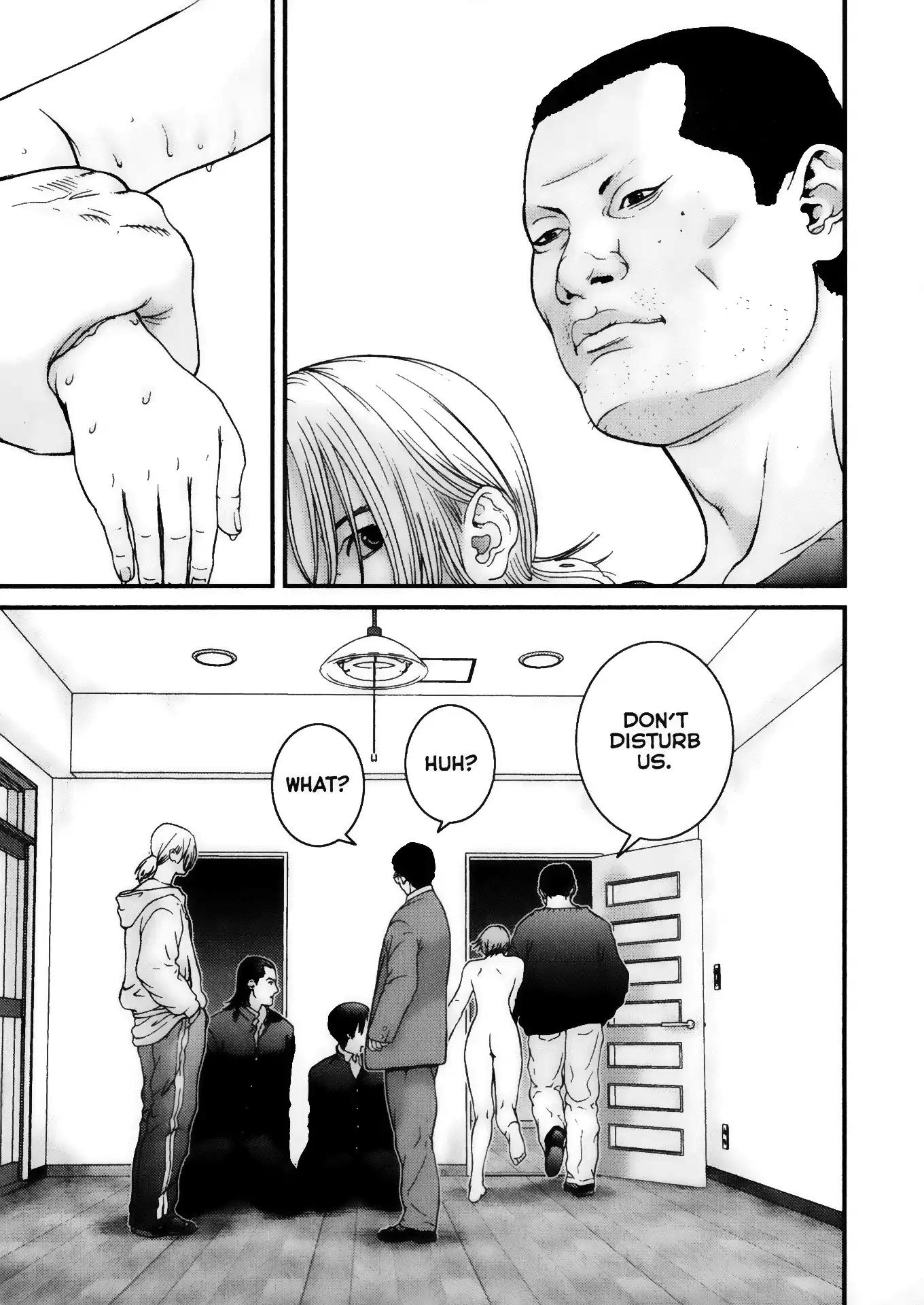 Gantz Chapter 3 page 15 - Chapter 3: Vol.1 0003: The Naked Suicide Girl