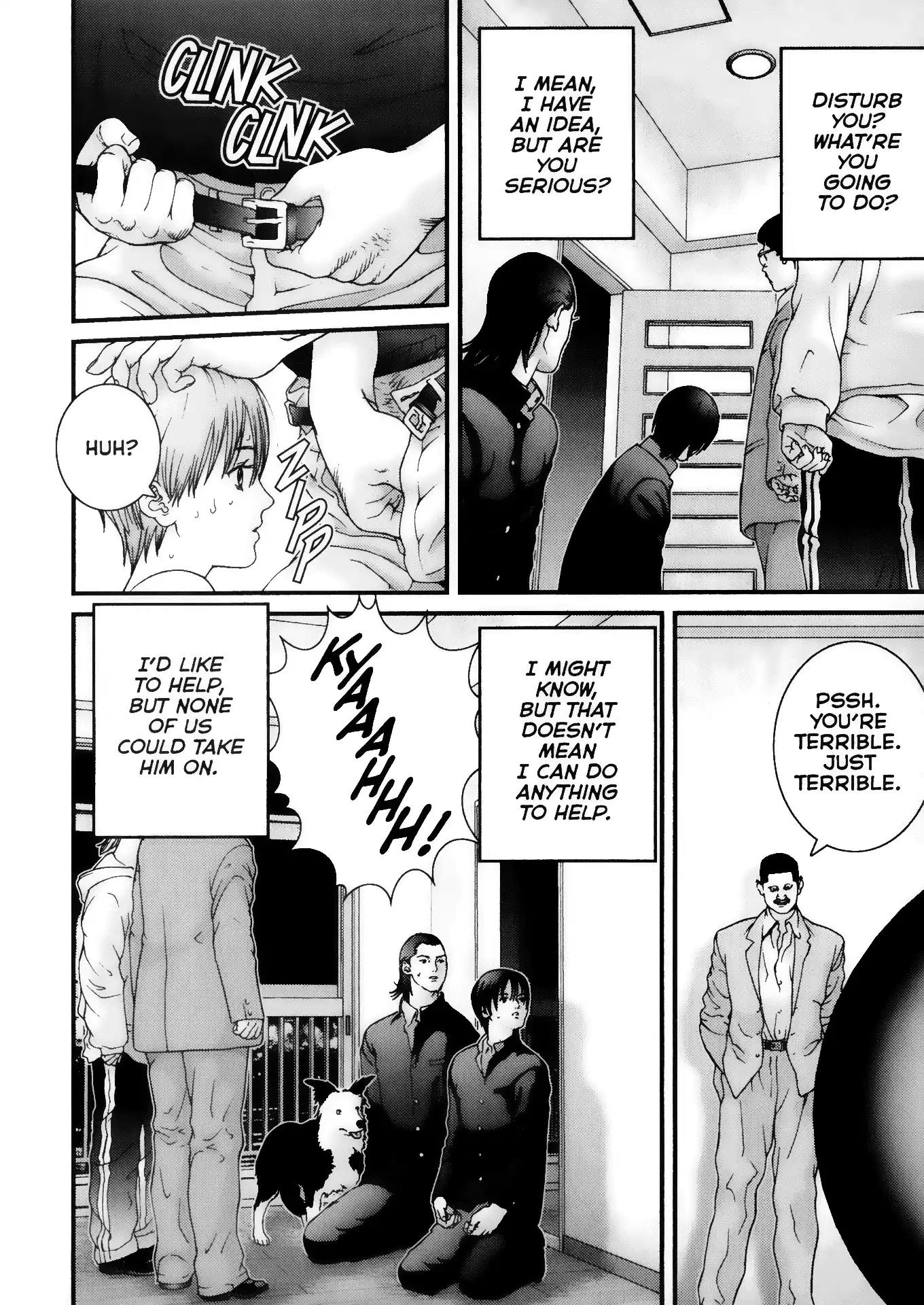 Gantz Chapter 3 page 16 - Chapter 3: Vol.1 0003: The Naked Suicide Girl