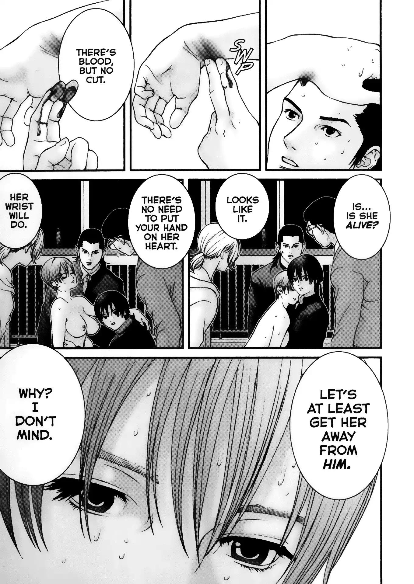 Gantz Chapter 3 page 9 - Chapter 3: Vol.1 0003: The Naked Suicide Girl