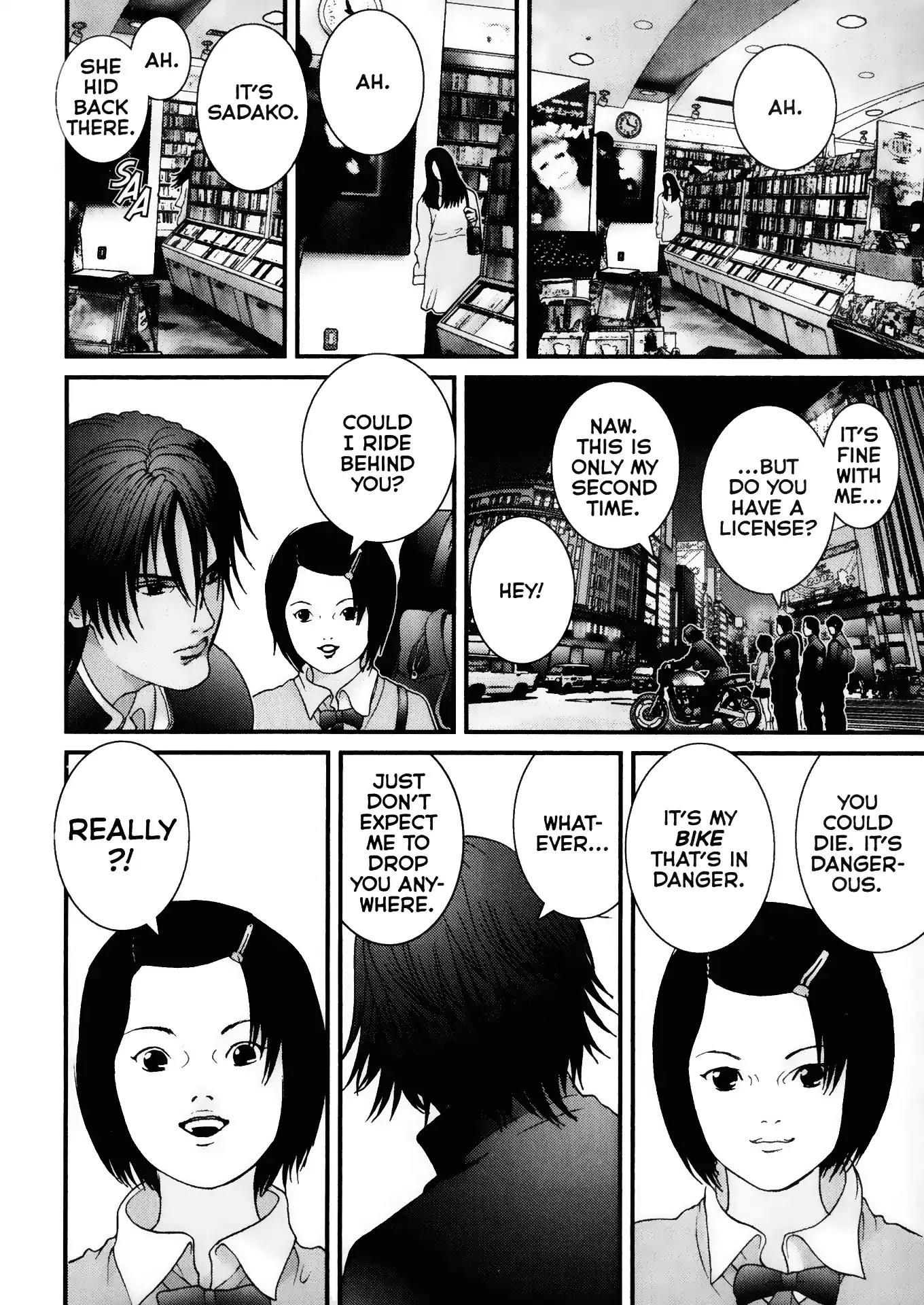 Gantz Chapter 30 page 10 - Chapter 30: Vol.3 0030: Disappearance on the Road
