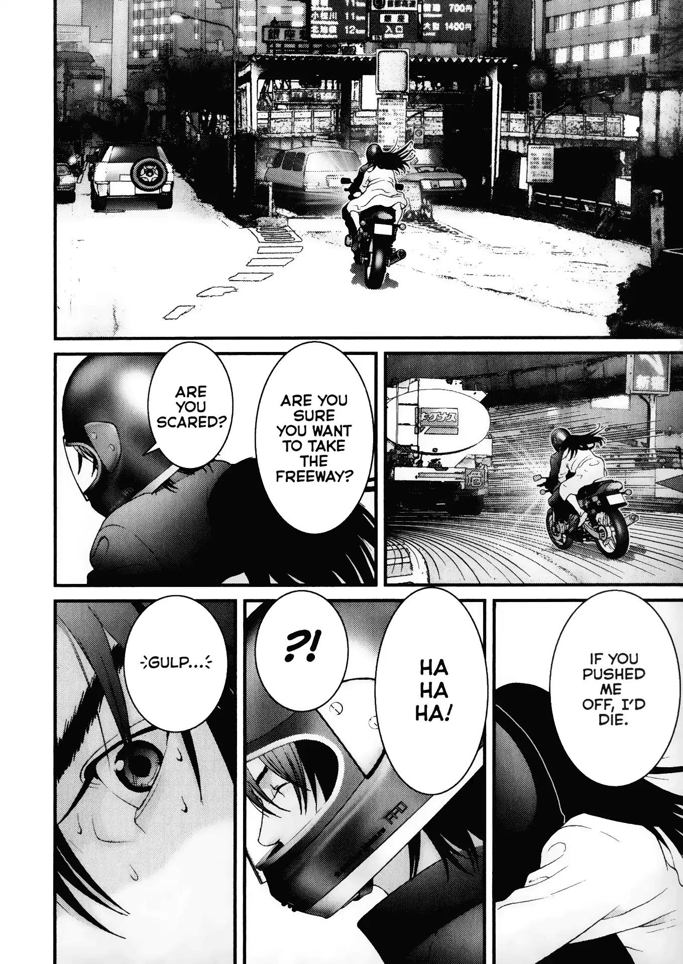 Gantz Chapter 30 page 12 - Chapter 30: Vol.3 0030: Disappearance on the Road