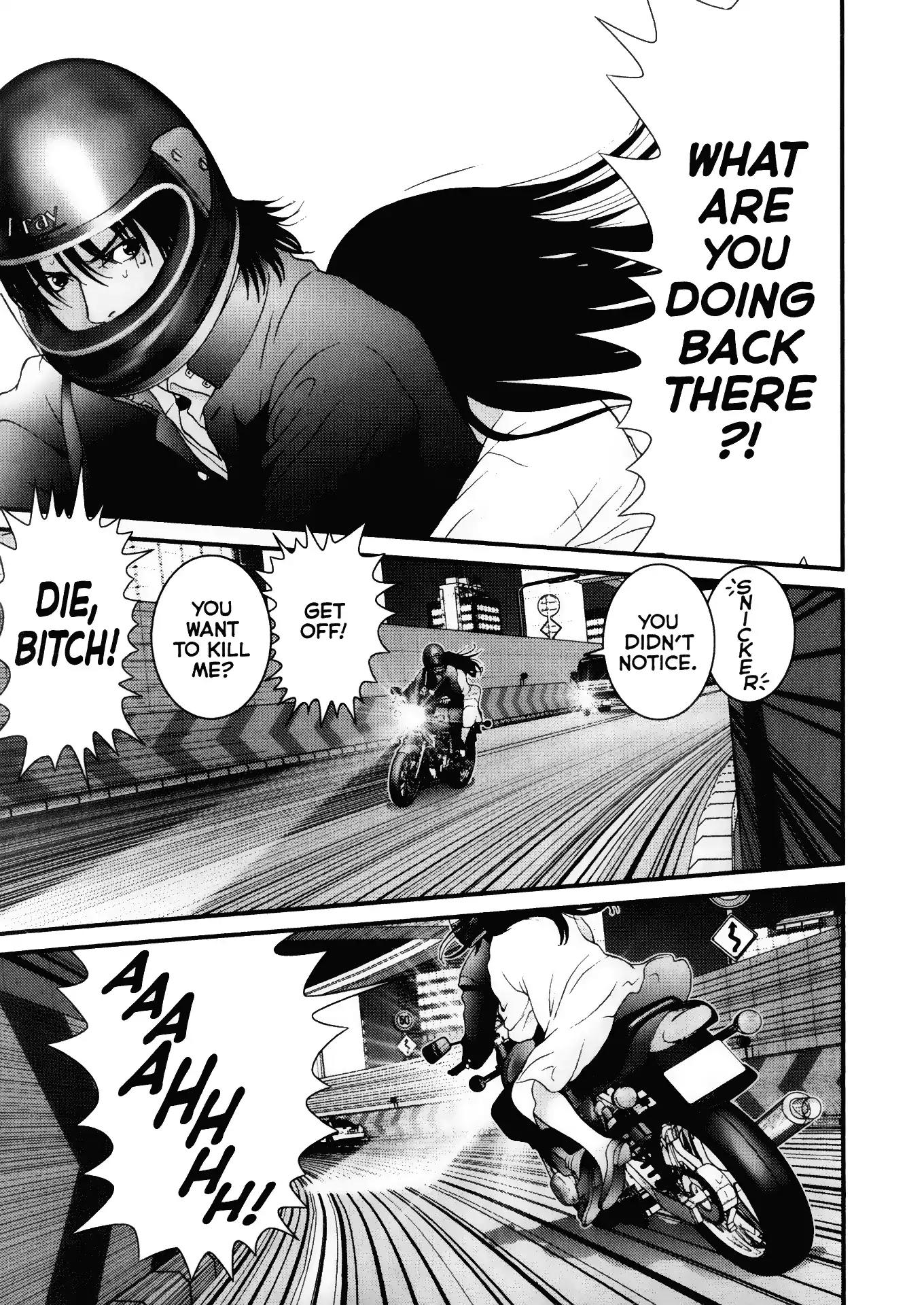 Gantz Chapter 30 page 13 - Chapter 30: Vol.3 0030: Disappearance on the Road
