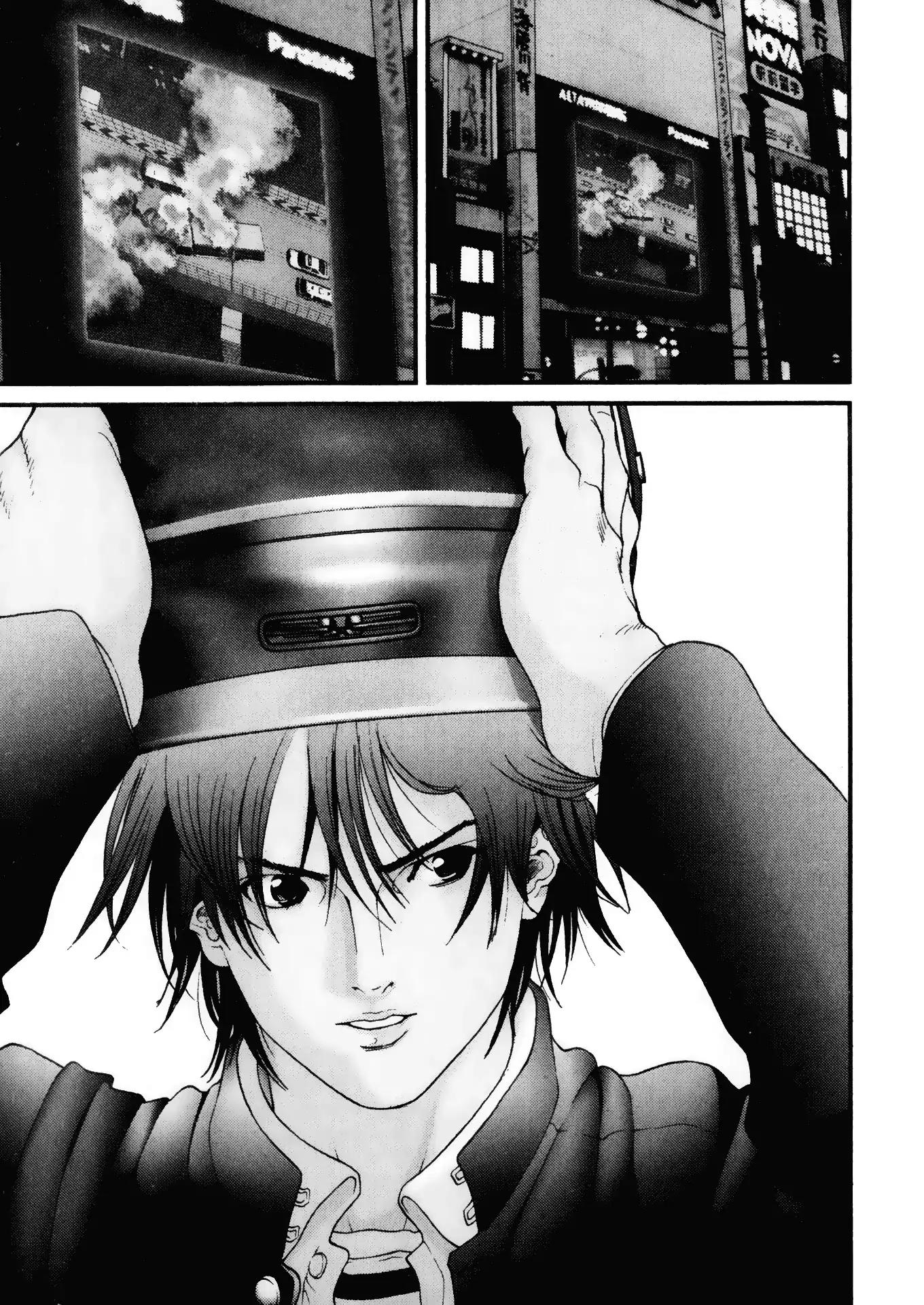Gantz Chapter 30 page 17 - Chapter 30: Vol.3 0030: Disappearance on the Road