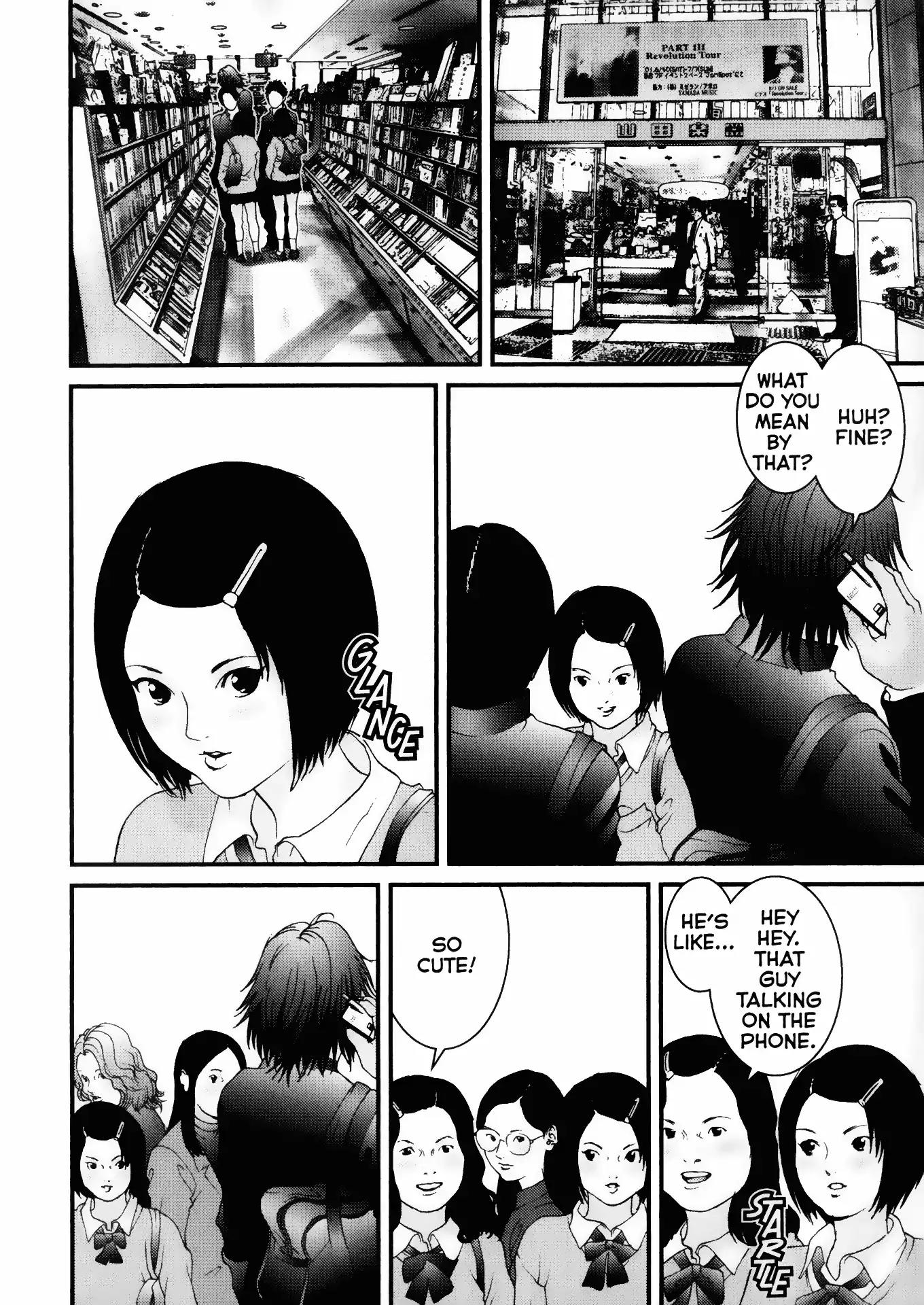 Gantz Chapter 30 page 2 - Chapter 30: Vol.3 0030: Disappearance on the Road