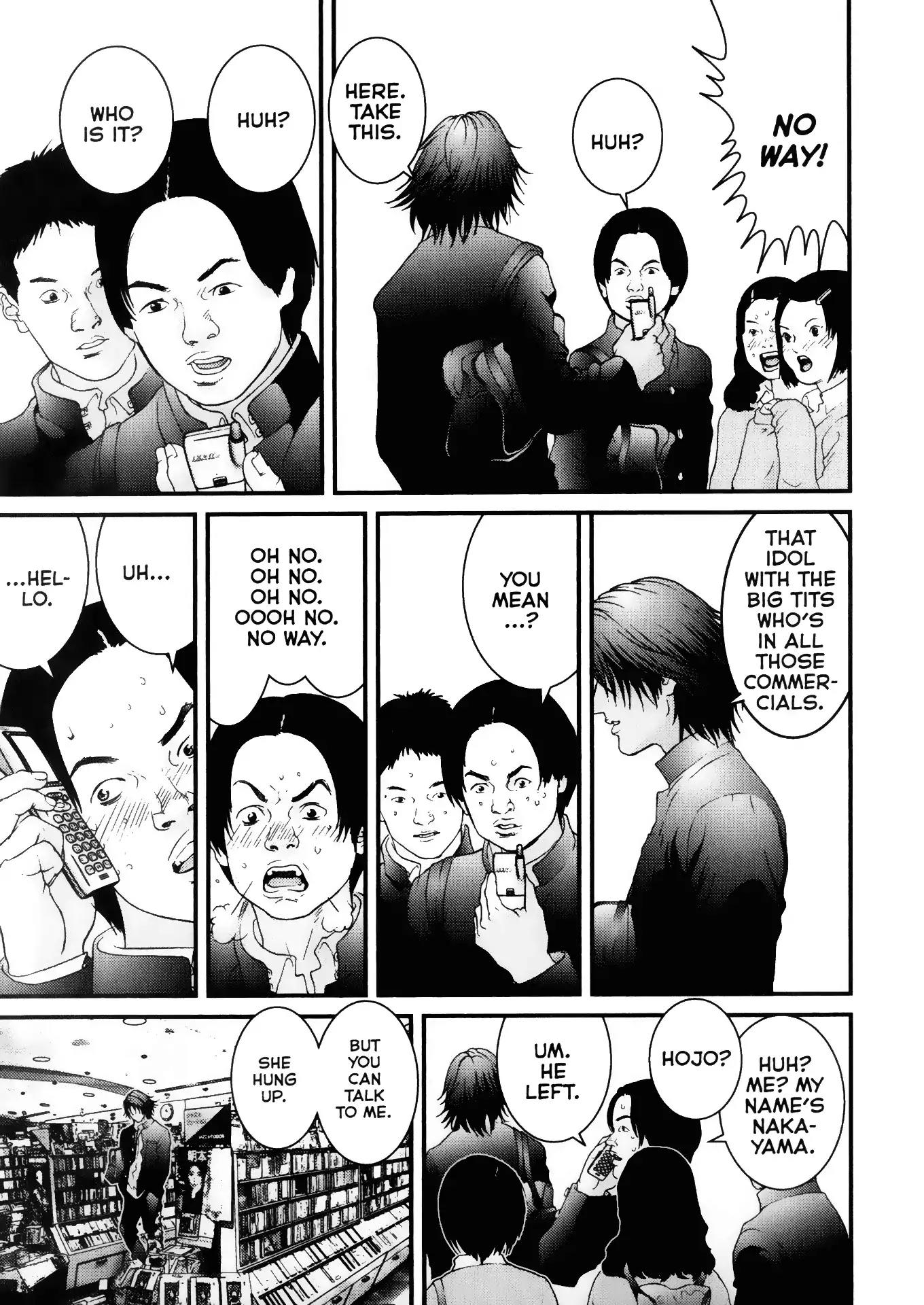 Gantz Chapter 30 page 5 - Chapter 30: Vol.3 0030: Disappearance on the Road