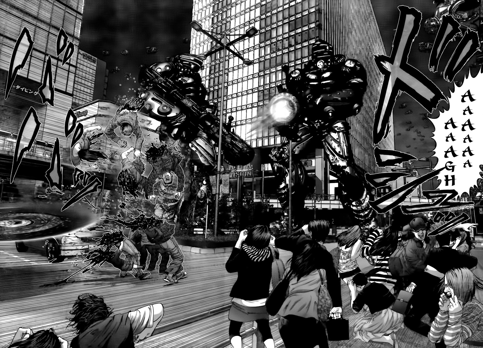 Gantz Chapter 306 page 14 - Chapter 306: Tokyo Eliminator