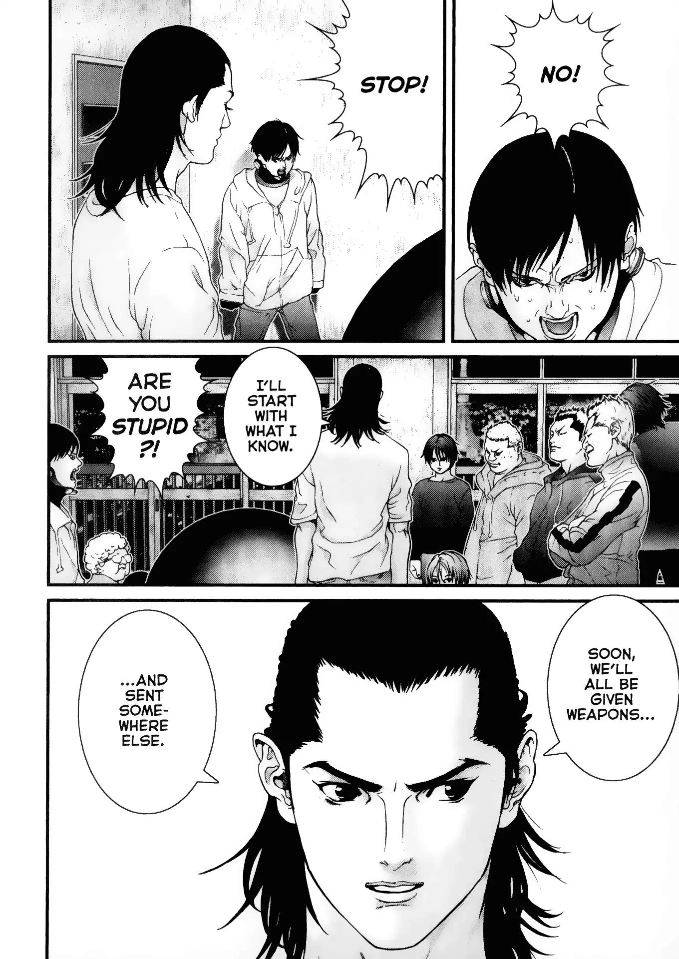 Gantz Chapter 31 page 10 - Chapter 31: Vol.3 0031: Unexplainable, Inscrutable