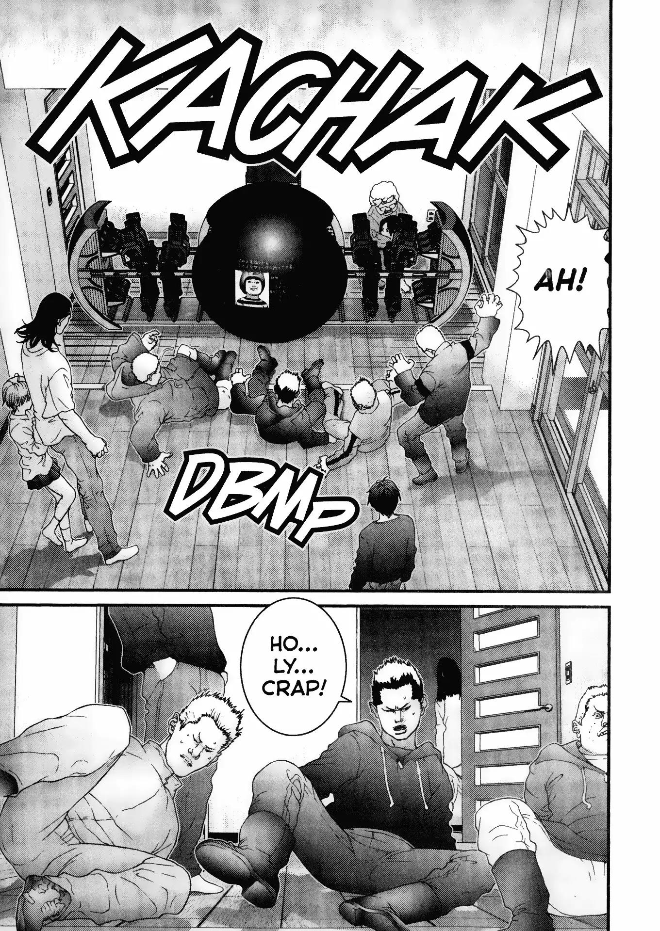 Gantz Chapter 31 page 17 - Chapter 31: Vol.3 0031: Unexplainable, Inscrutable