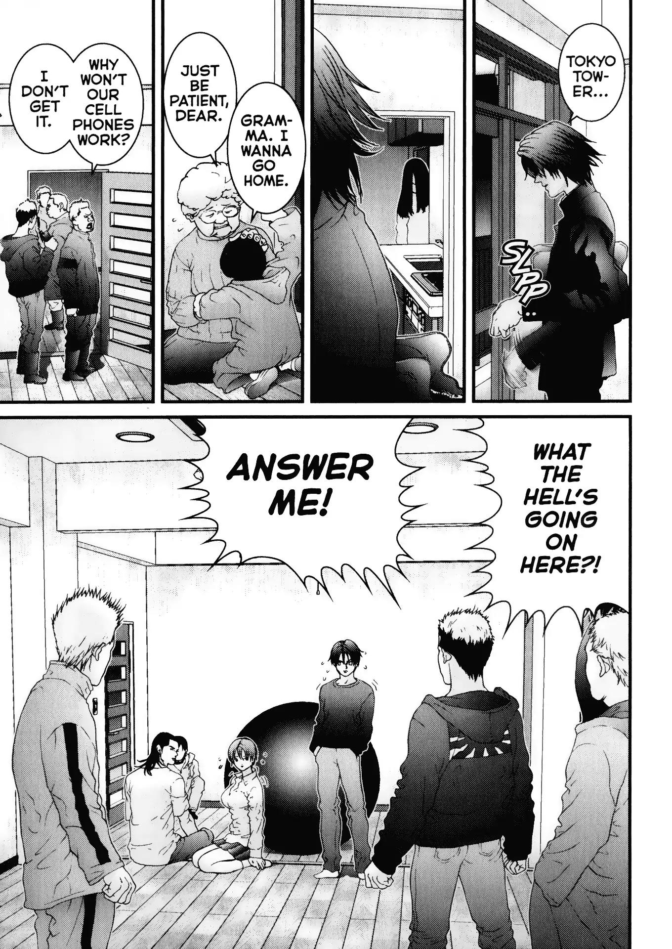 Gantz Chapter 31 page 3 - Chapter 31: Vol.3 0031: Unexplainable, Inscrutable