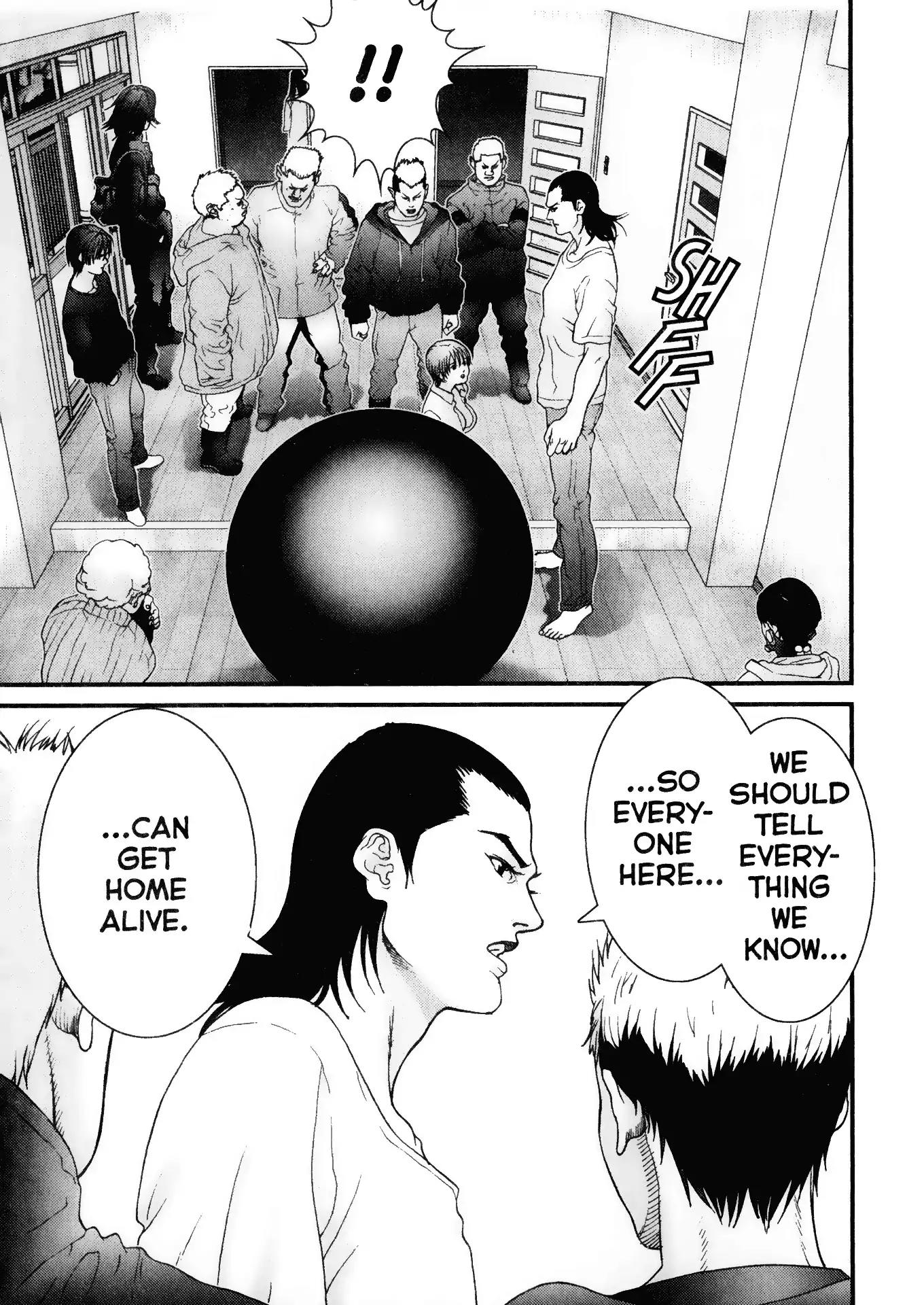 Gantz Chapter 31 page 9 - Chapter 31: Vol.3 0031: Unexplainable, Inscrutable