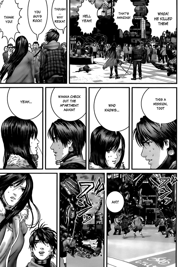 Gantz Chapter 310 page 16 - Chapter 310: People Saved, Things Wasted