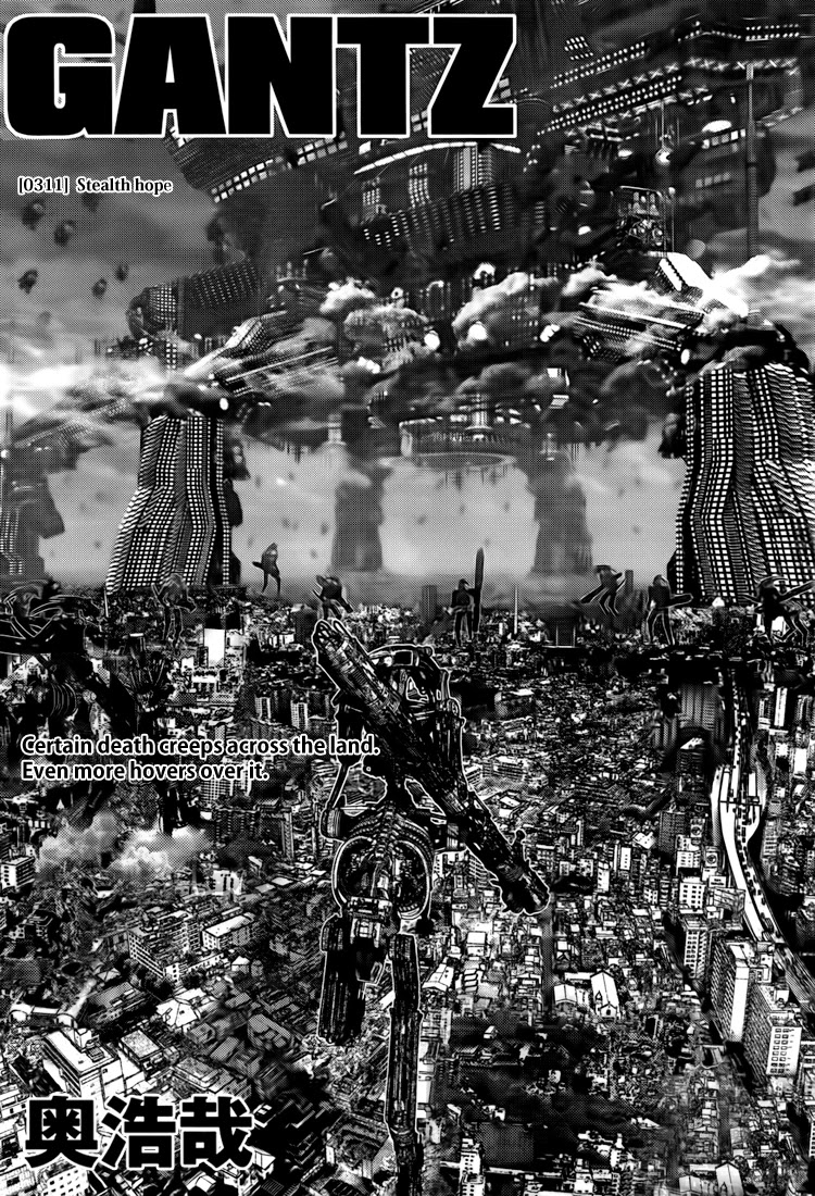 Gantz Chapter 311 page 1 - Chapter 311: Stealth Hope