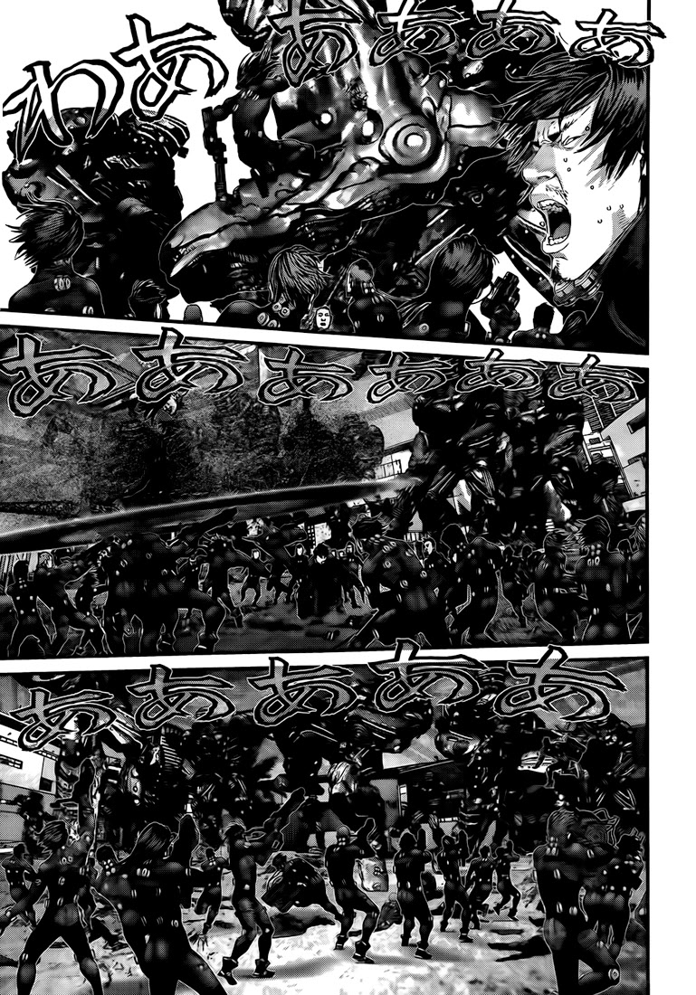 Gantz Chapter 315 page 17 - Chapter 315: Clash of Civilisations