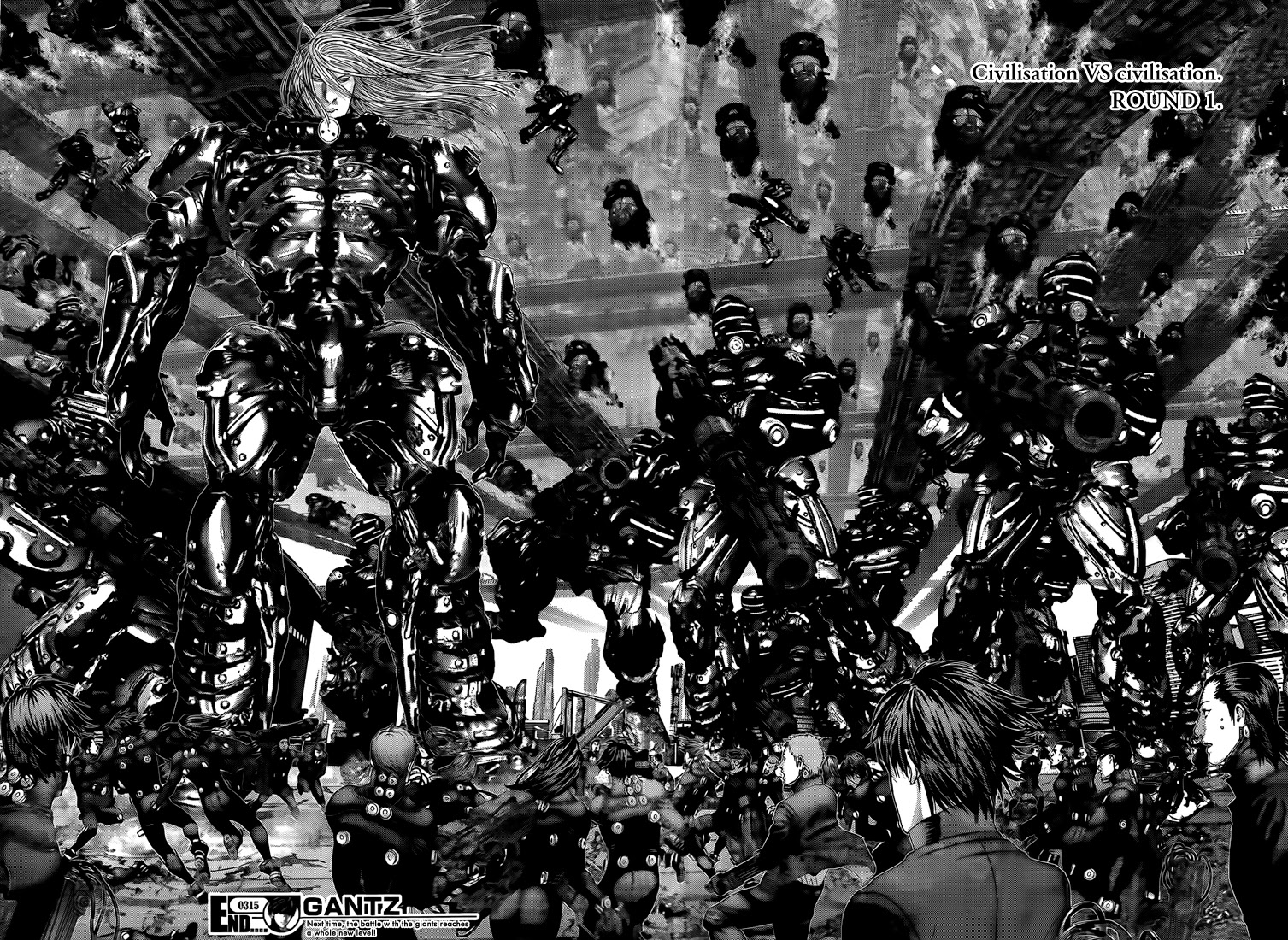 Gantz Chapter 315 page 20 - Chapter 315: Clash of Civilisations