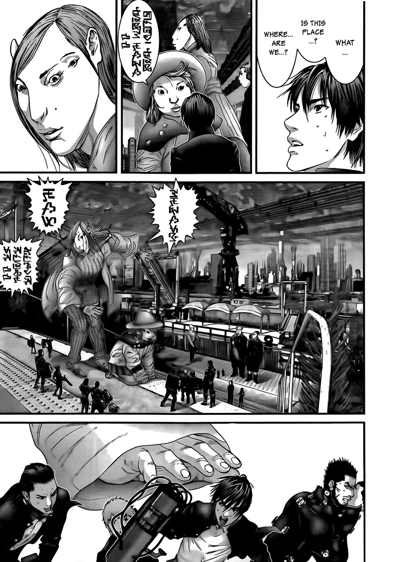 Gantz Chapter 315 page 4 - Chapter 315: Clash of Civilisations