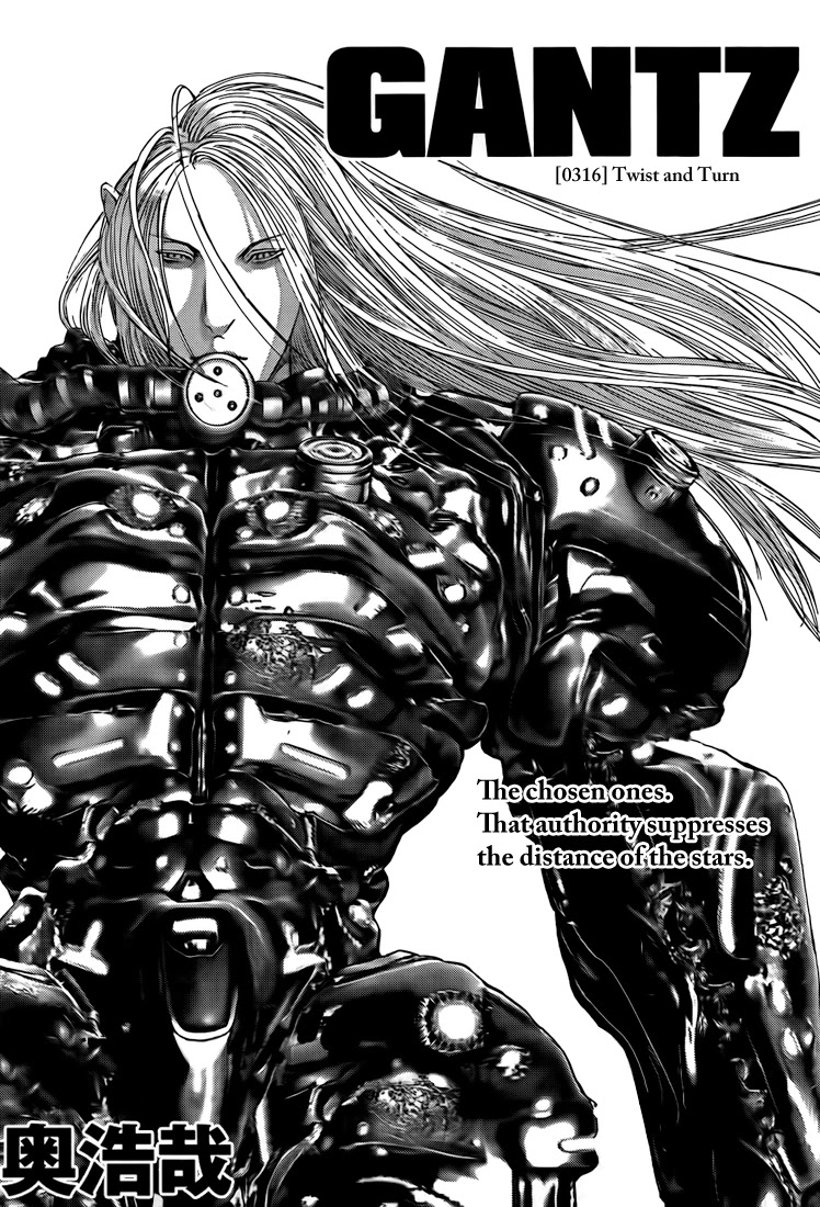 Gantz Chapter 316 page 1 - Chapter 316: Twist and Turn