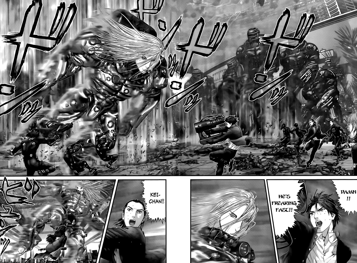 Gantz Chapter 317 page 11 - Chapter 317: A Moment of Dominance