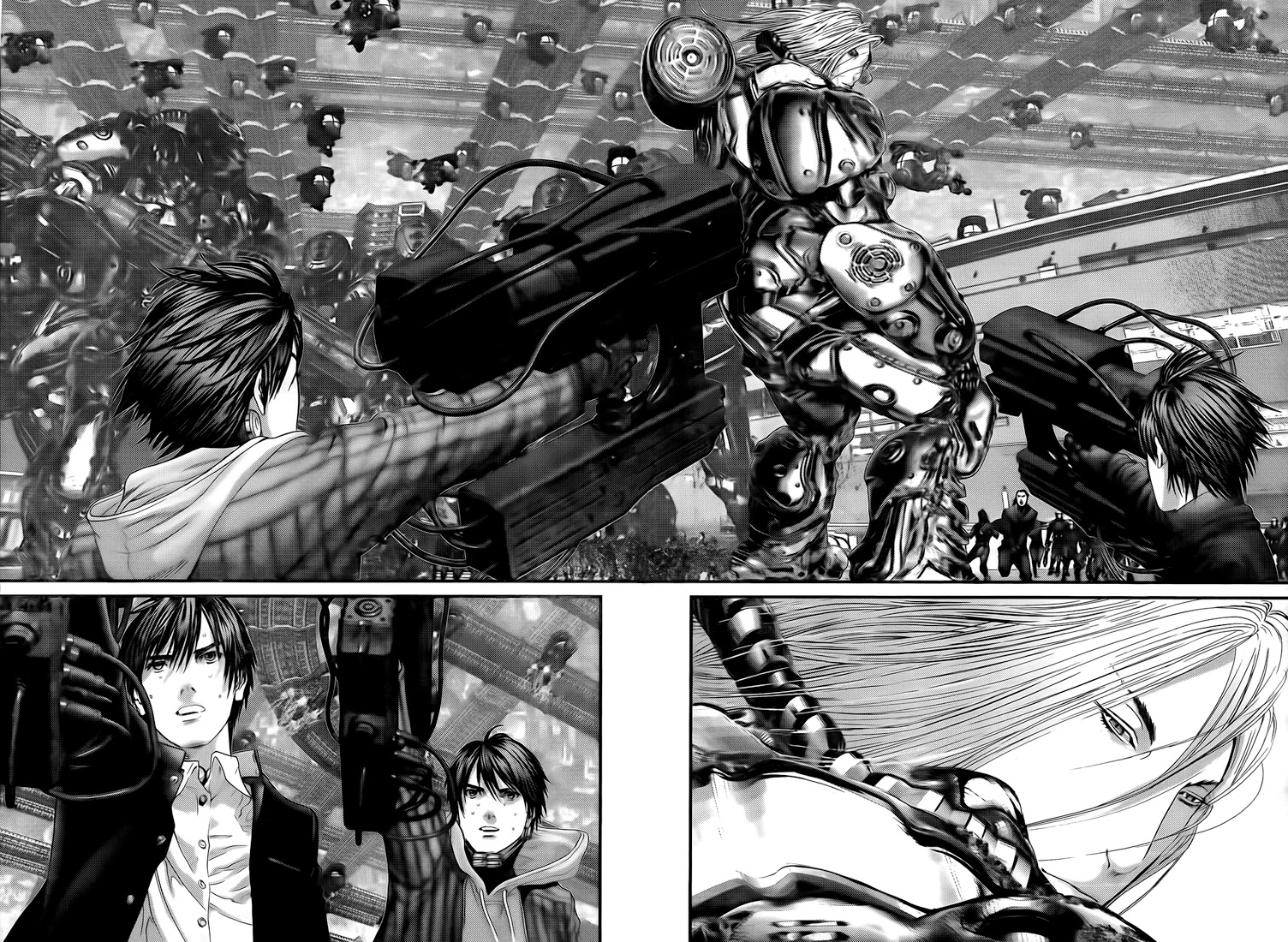 Gantz Chapter 317 page 16 - Chapter 317: A Moment of Dominance