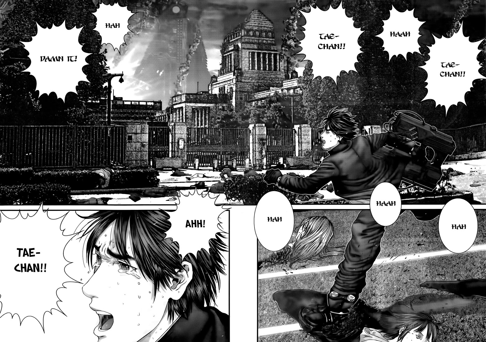 Gantz Chapter 318 page 10 - Chapter 318: Pursuit of Safety