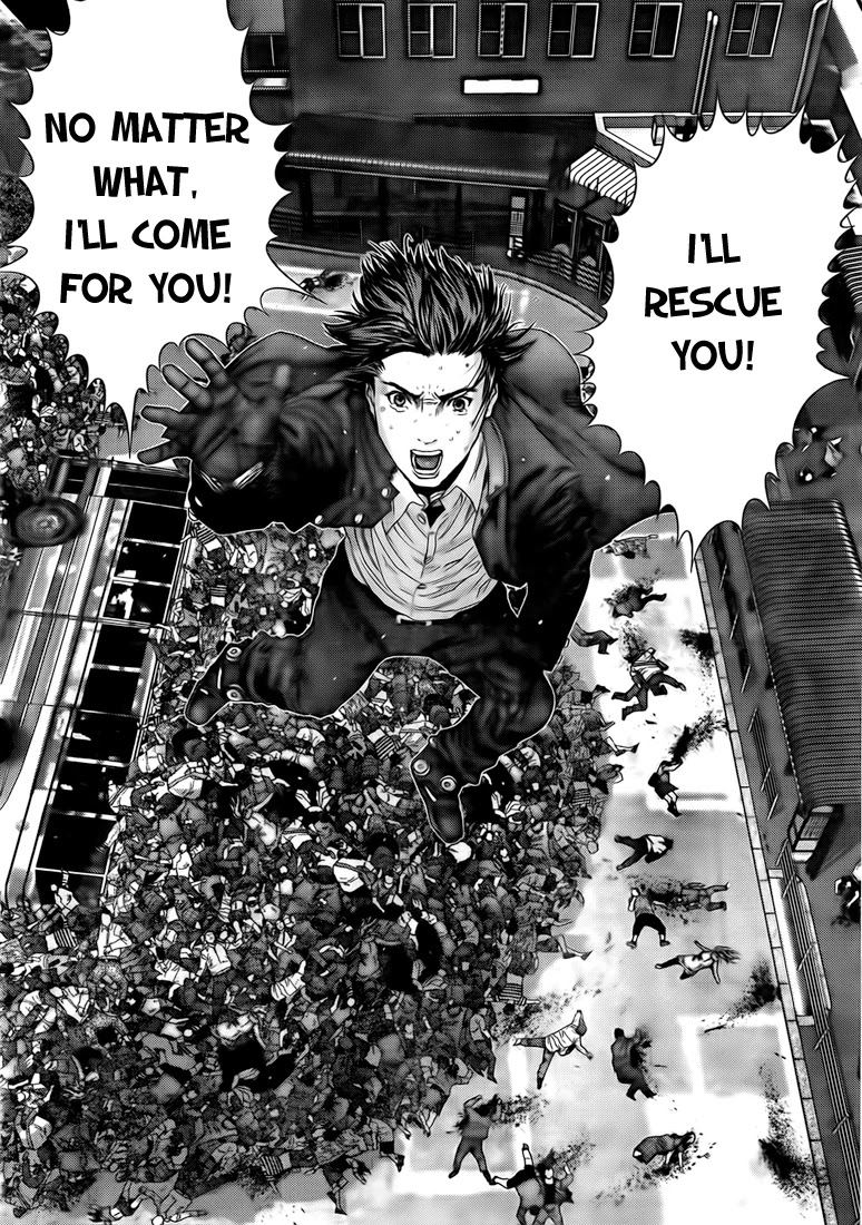 Gantz Chapter 318 page 23 - Chapter 318: Pursuit of Safety