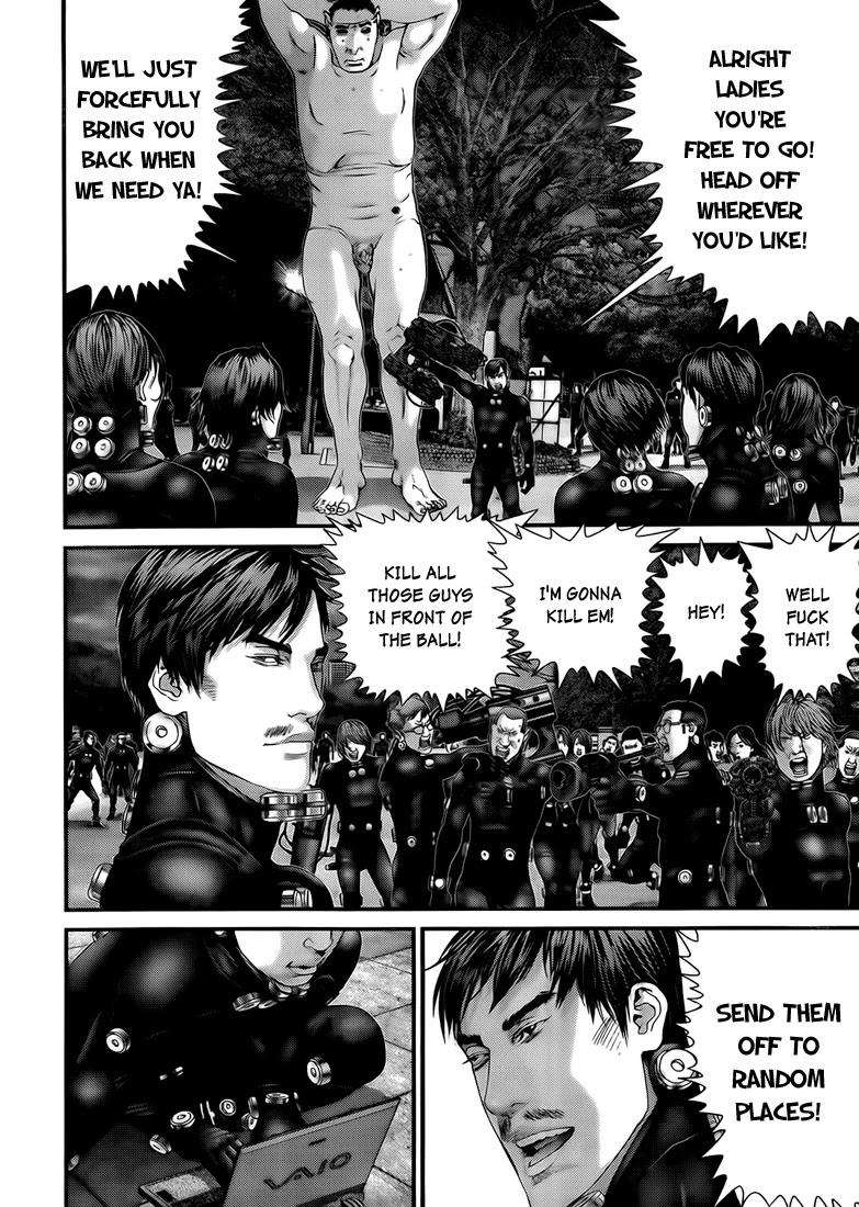 Gantz Chapter 318 page 4 - Chapter 318: Pursuit of Safety
