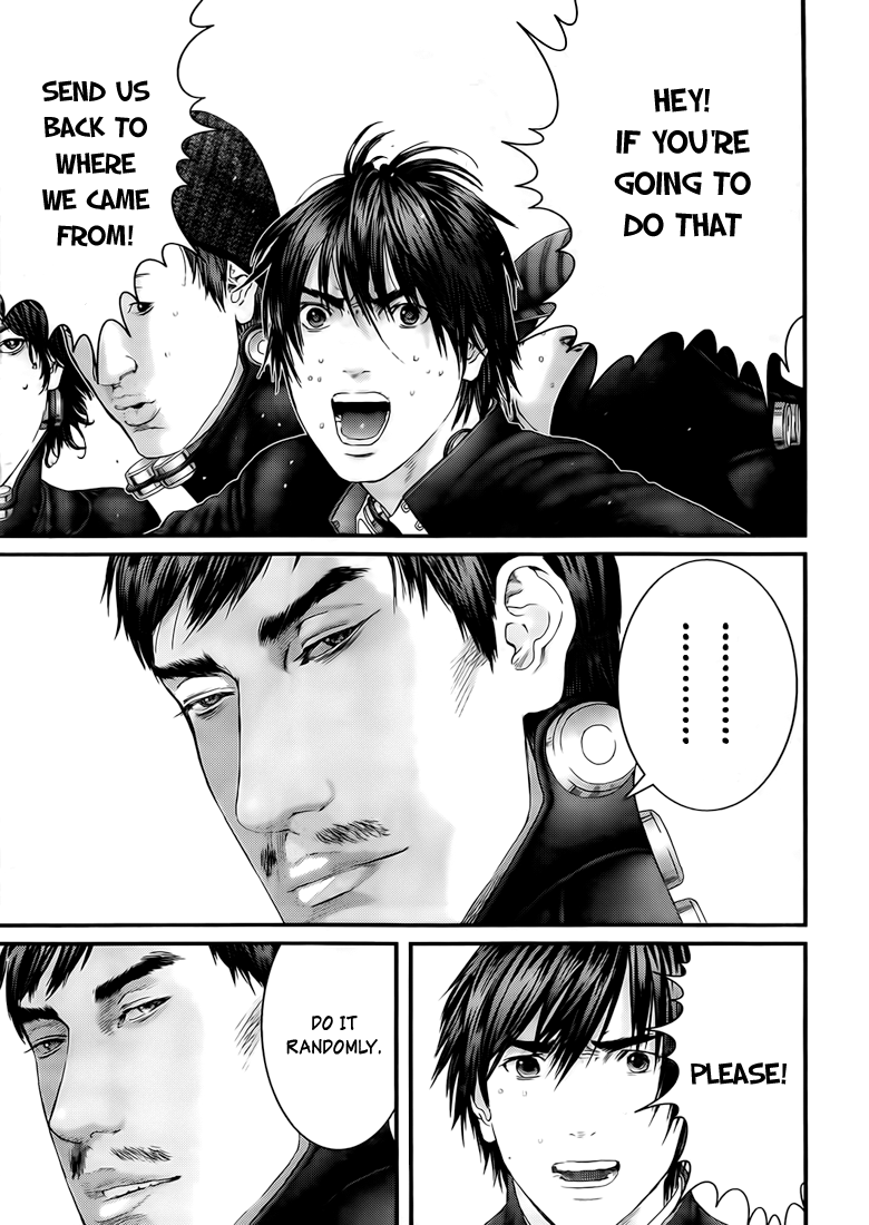 Gantz Chapter 318 page 5 - Chapter 318: Pursuit of Safety