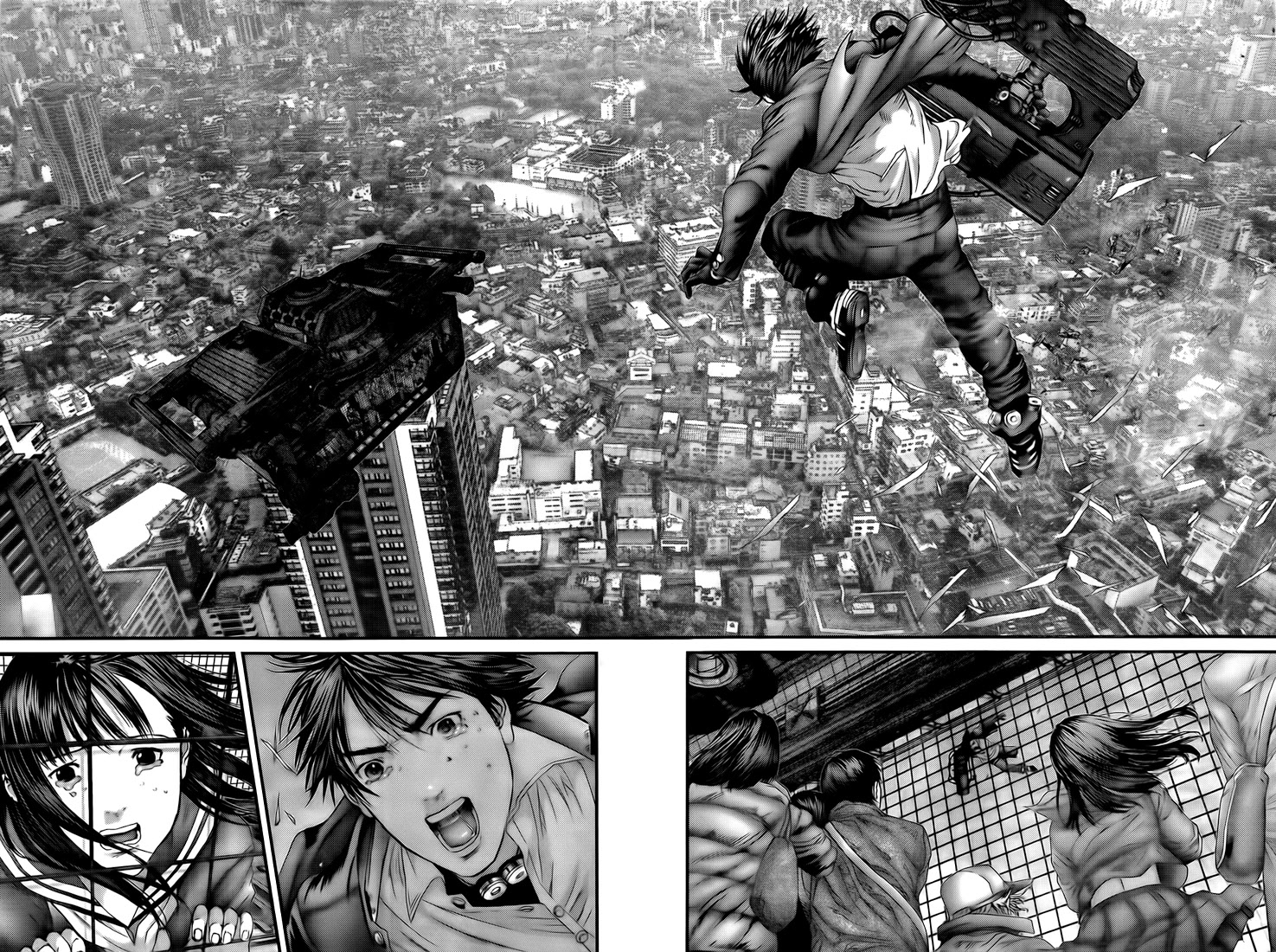 Gantz Chapter 319 page 12 - Chapter 319: Skinned Life