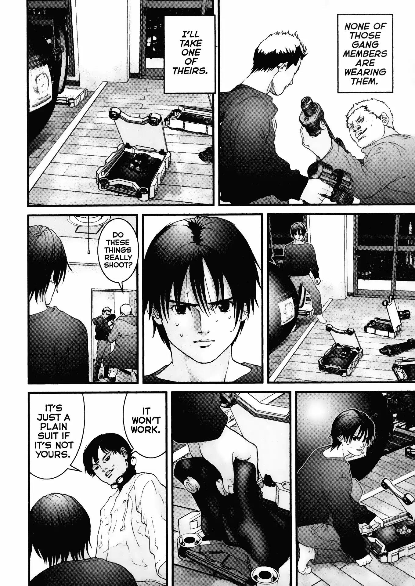 Gantz Chapter 32 page 12 - Chapter 32: Vol.3 0032: Forgotten Things