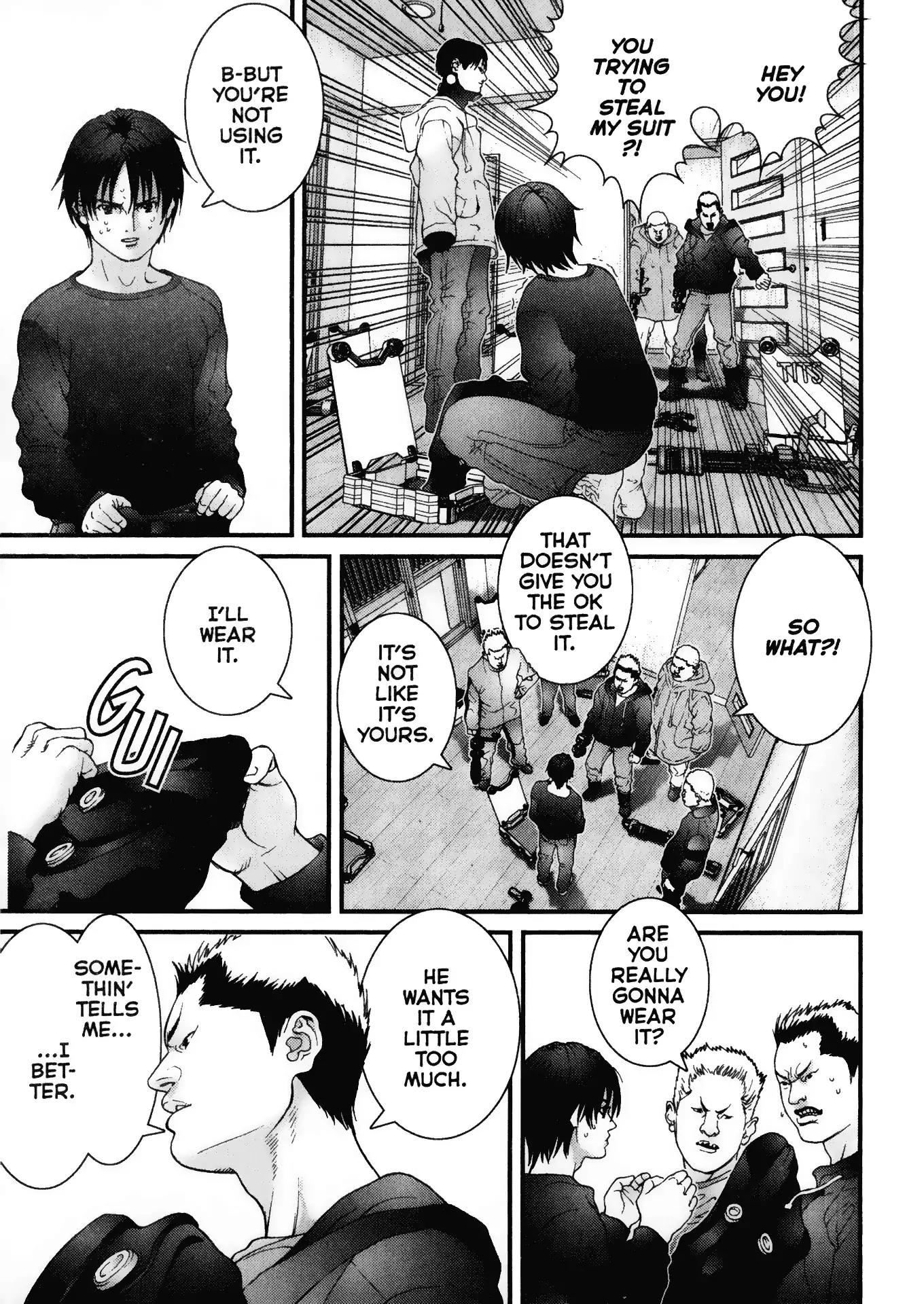 Gantz Chapter 32 page 13 - Chapter 32: Vol.3 0032: Forgotten Things